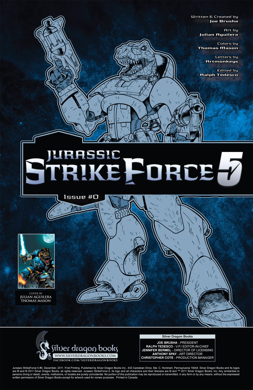 Read online Jurassic StrikeForce 5 comic -  Issue # _TPB - 6