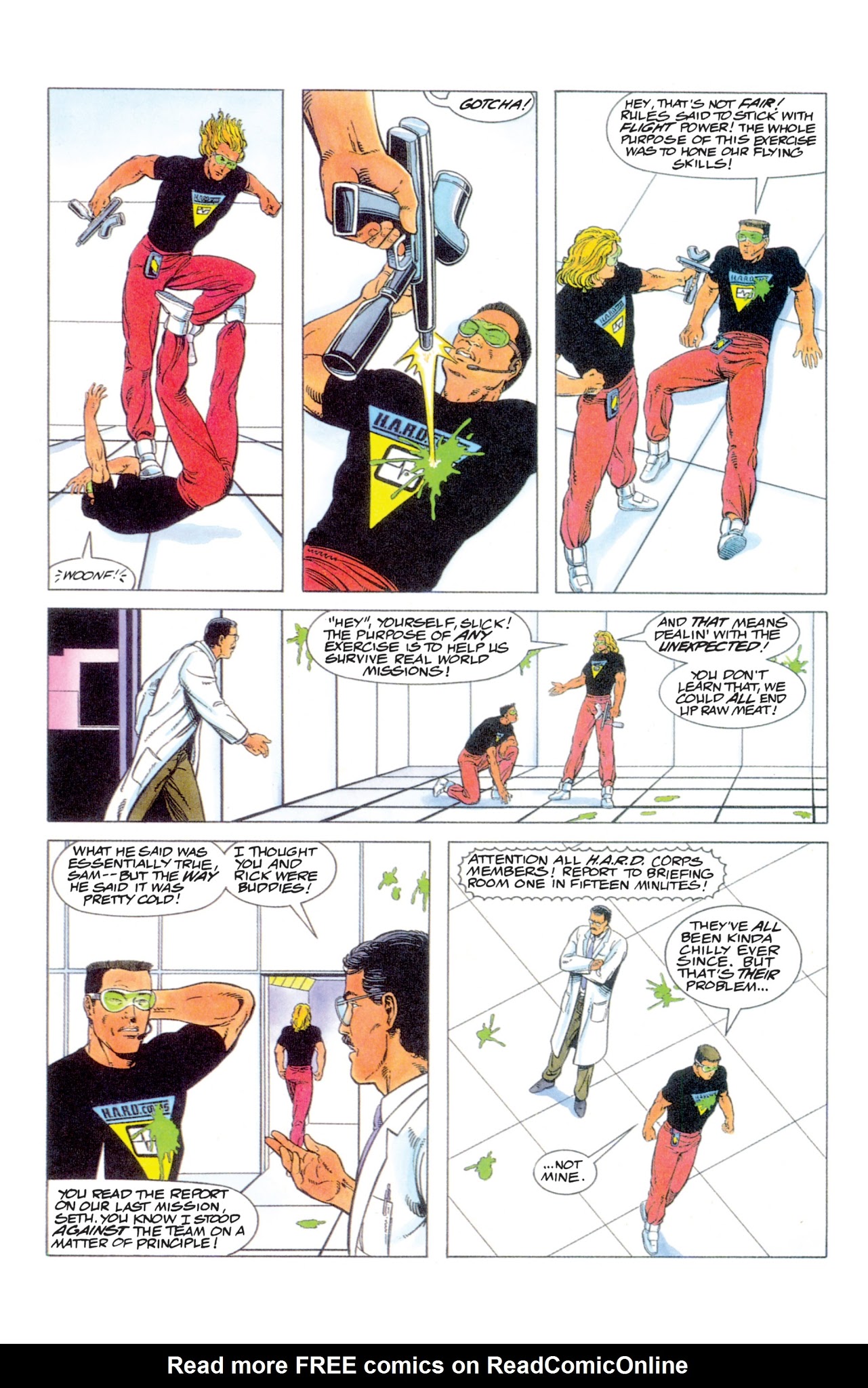 Read online Valiant Masters H.A.R.D. Corps comic -  Issue # TPB - 171