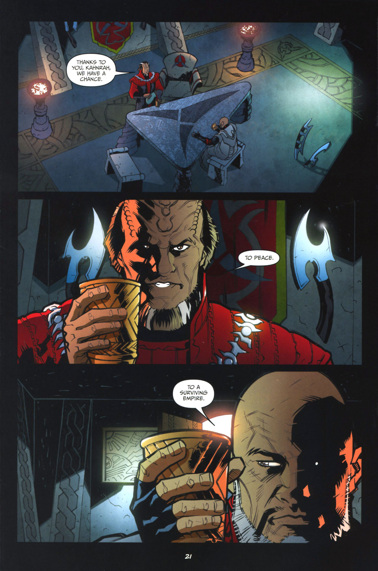Read online Star Trek: Klingons: Blood Will Tell comic -  Issue #5 - 23