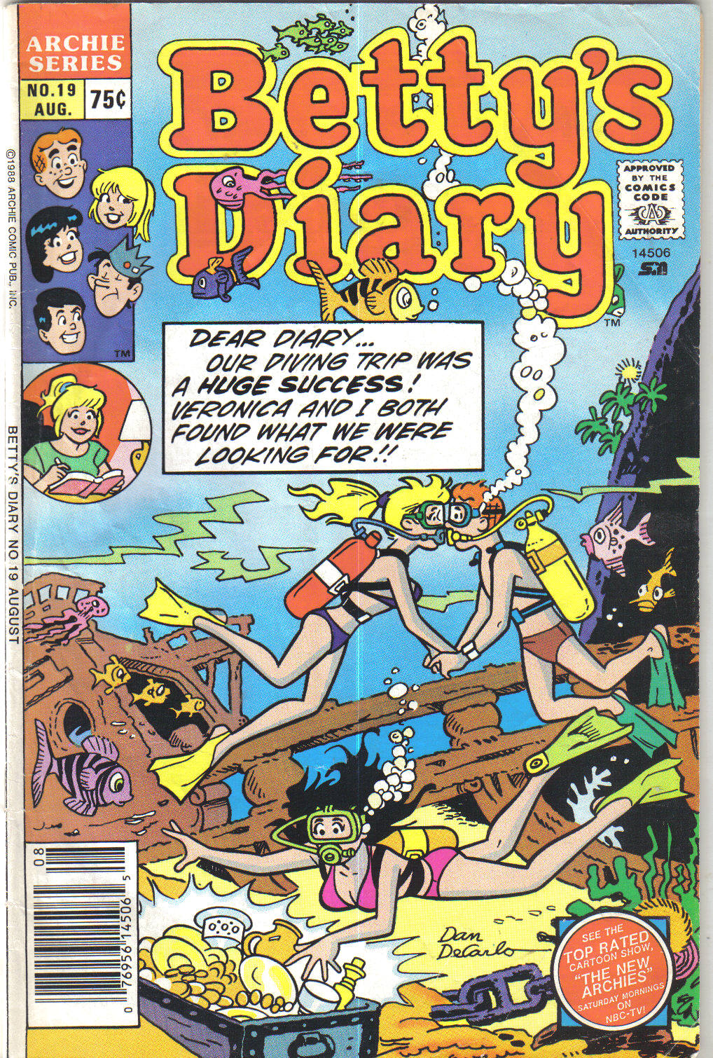 Read online Betty's Diary comic -  Issue #19 - 1
