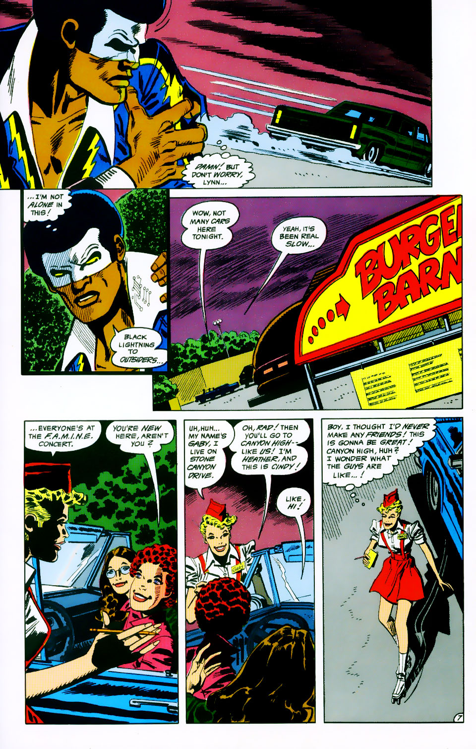 Read online The Outsiders (1985) comic -  Issue #9 - 8