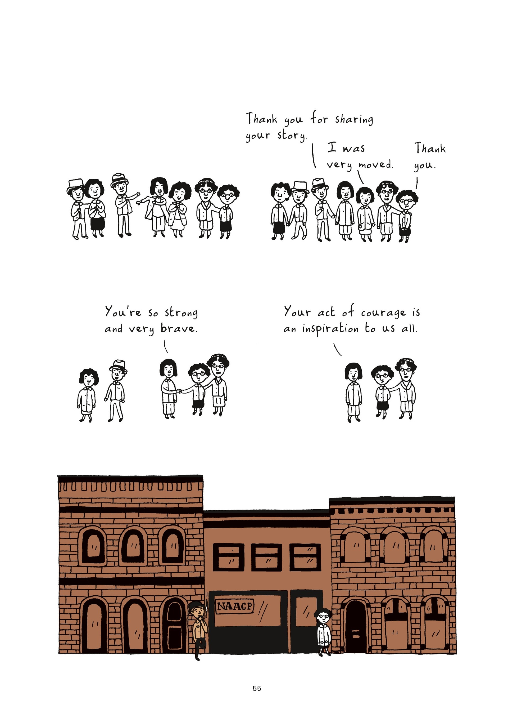 Read online Colored: The Unsung Life of Claudette Colvin comic -  Issue # TPB - 55