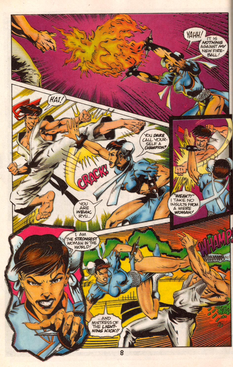Read online Street Fighter (1991) comic -  Issue #1 - 10