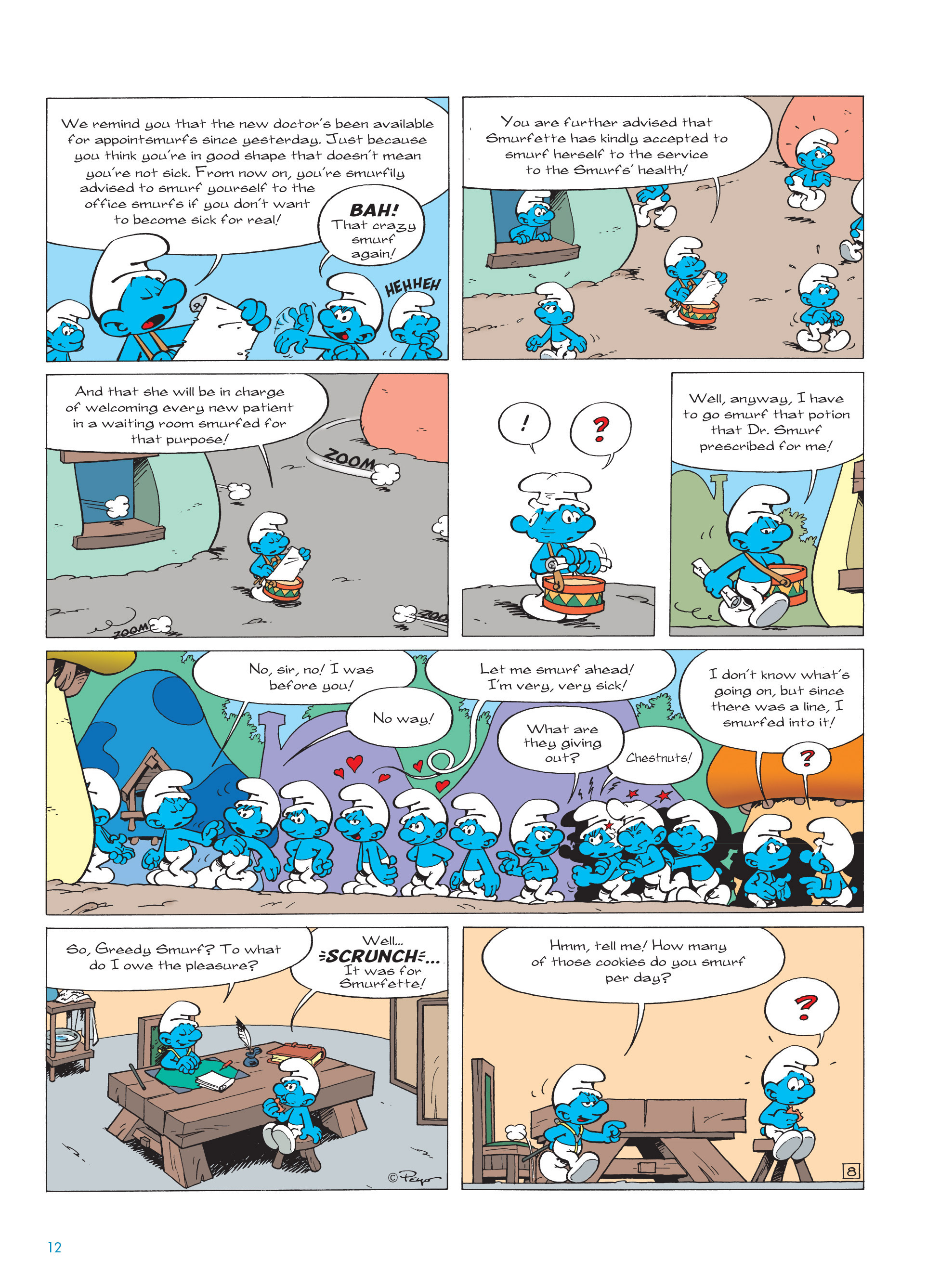 Read online The Smurfs comic -  Issue #20 - 12