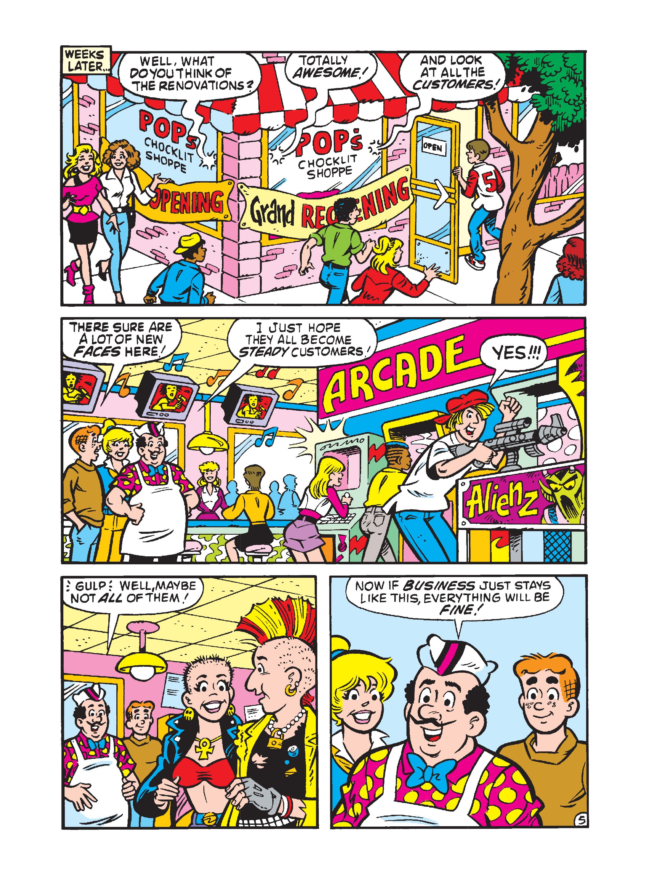 Read online Archie's Double Digest Magazine comic -  Issue #250 - 242