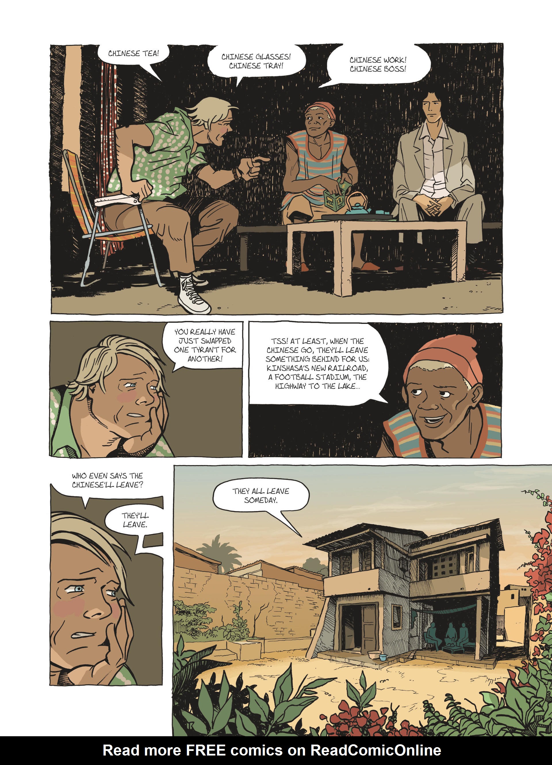 Read online Zidrou-Beuchot's African Trilogy comic -  Issue # TPB 3 - 14