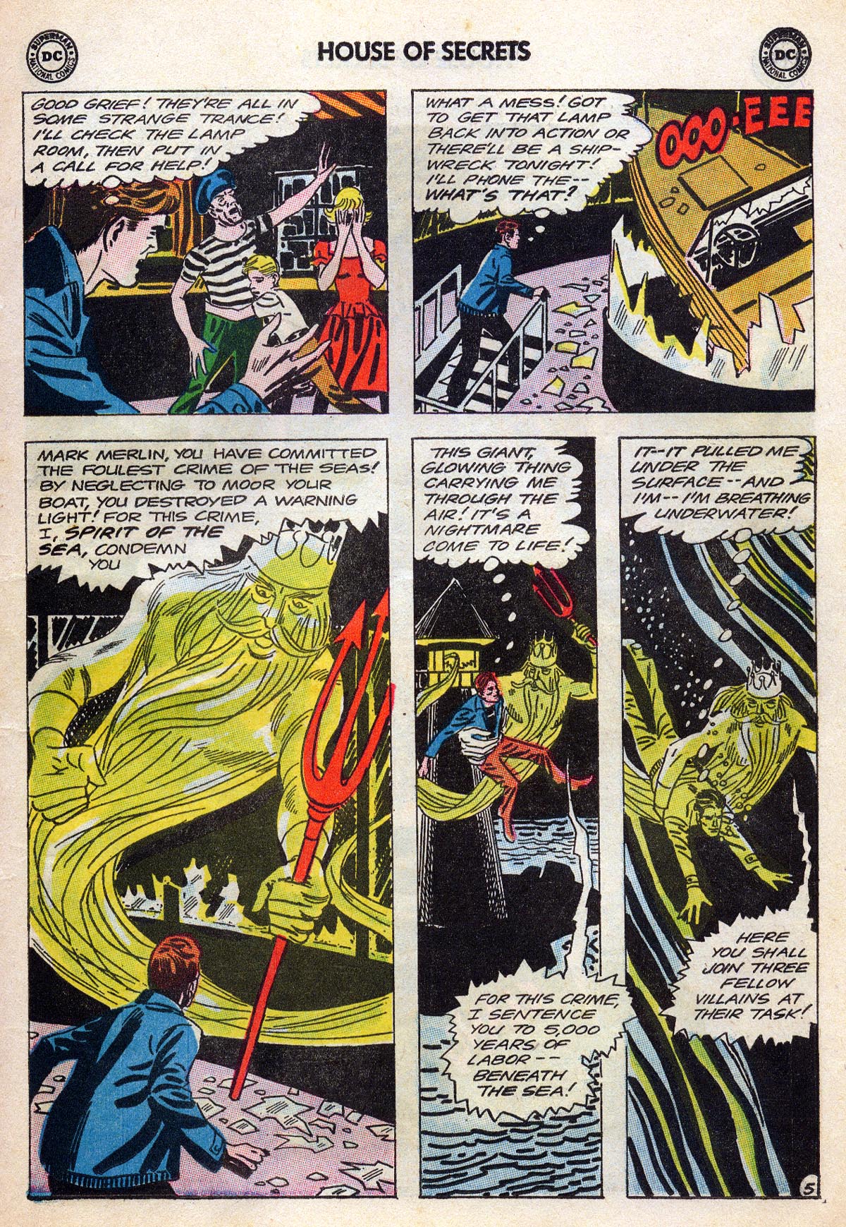 Read online House of Secrets (1956) comic -  Issue #62 - 7