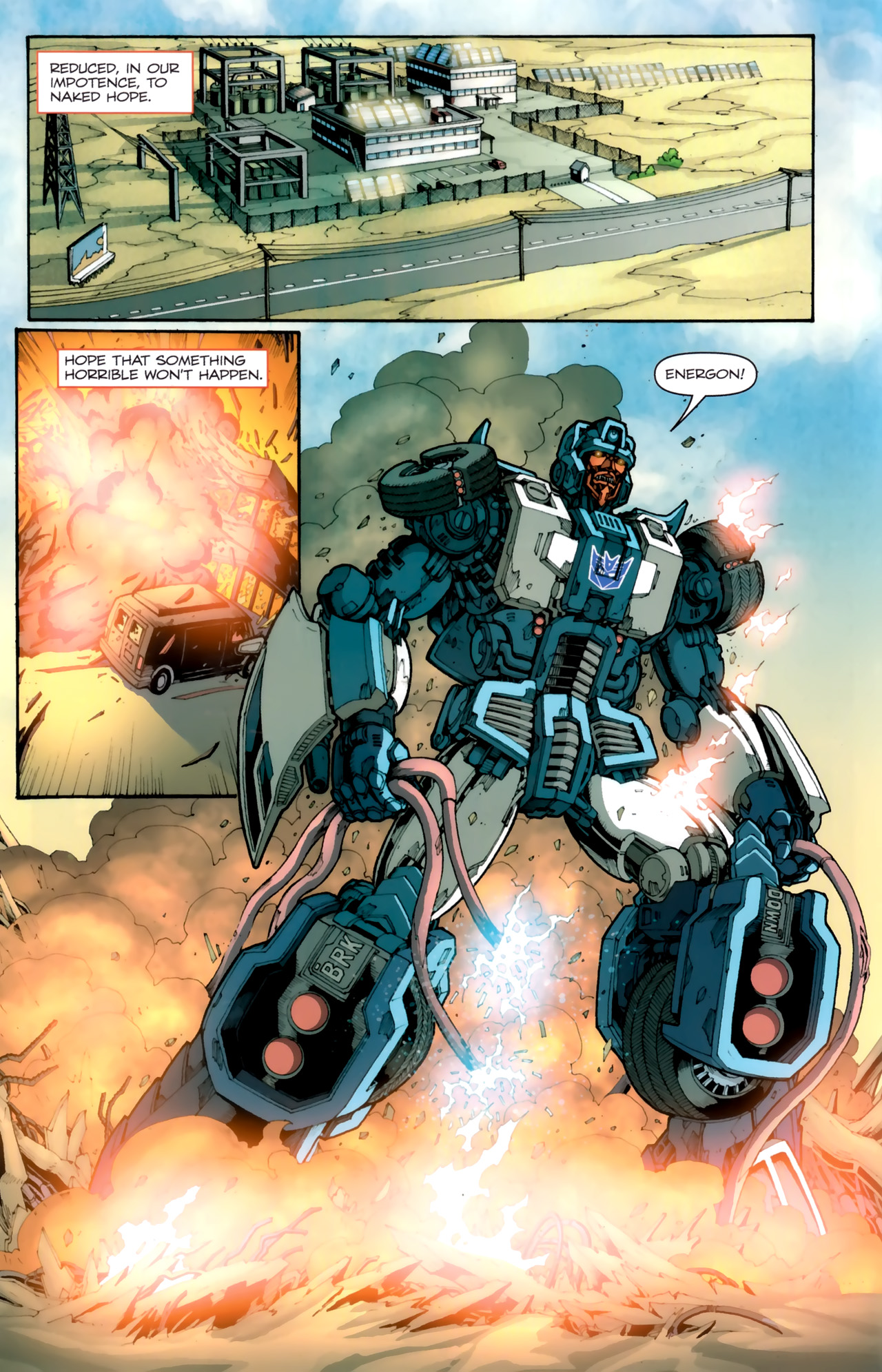 Read online The Transformers (2009) comic -  Issue #1 - 8