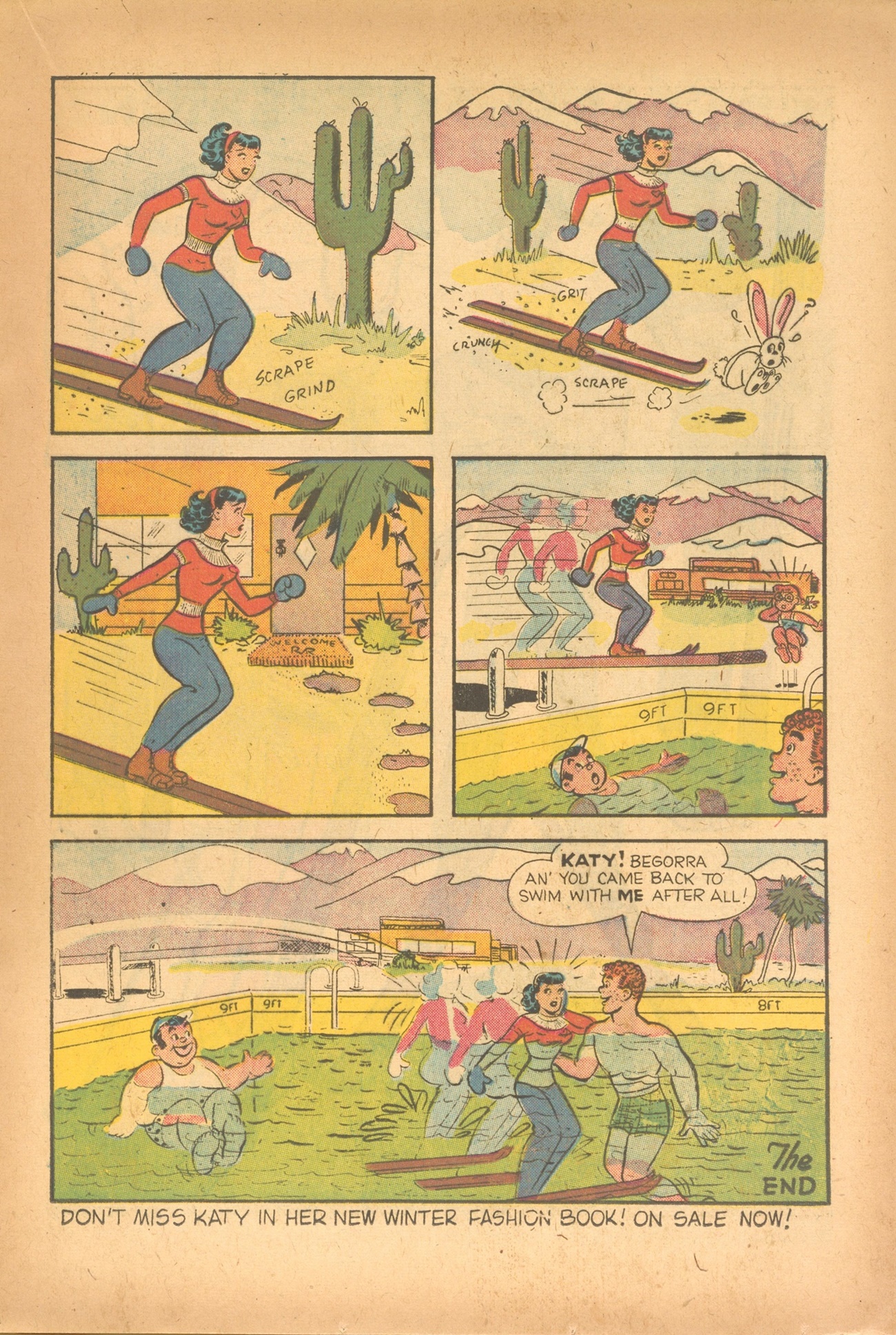 Read online Katy Keene (1949) comic -  Issue #32 - 17