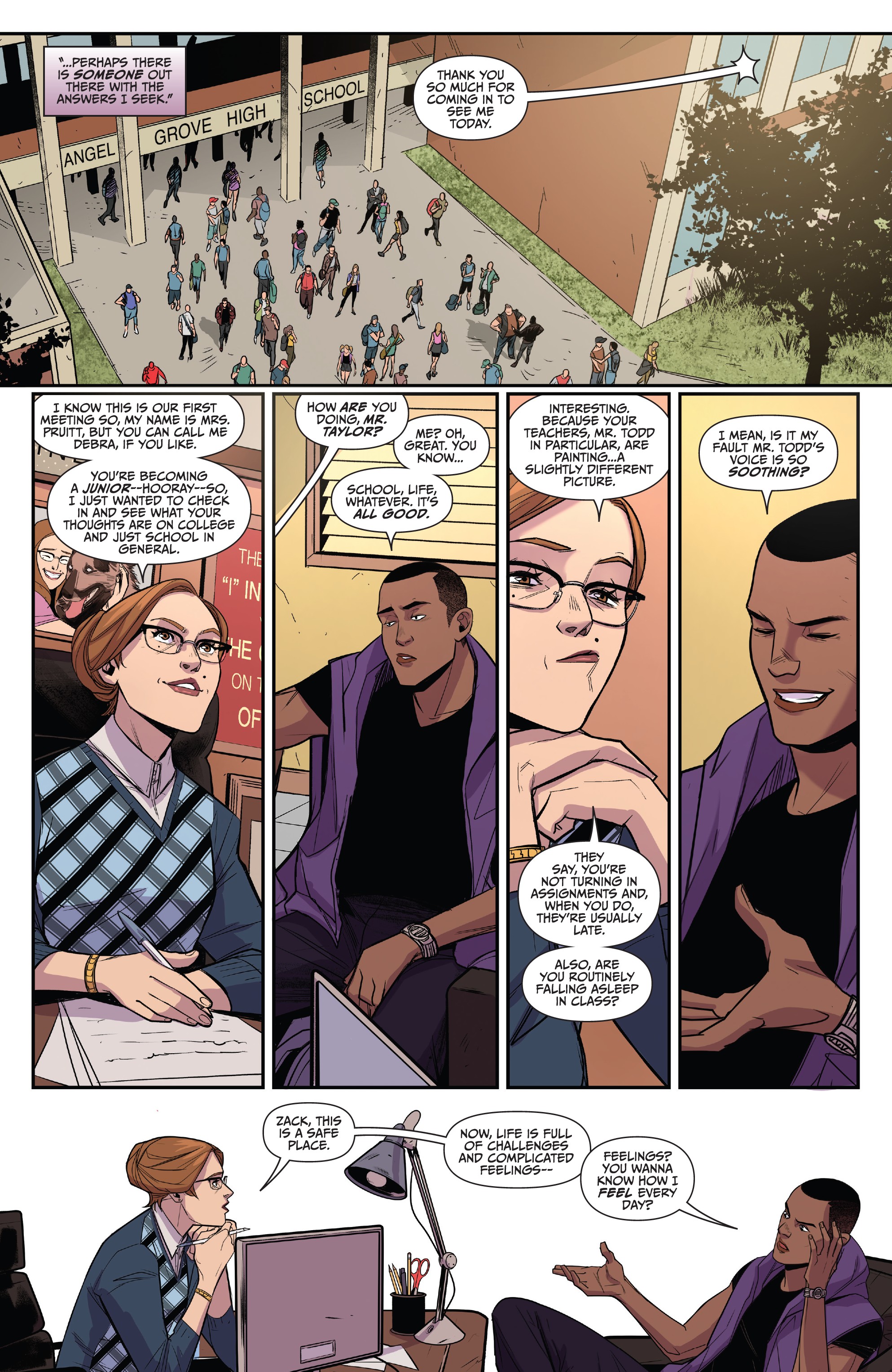 Read online Saban's Go Go Power Rangers comic -  Issue #17 - 7