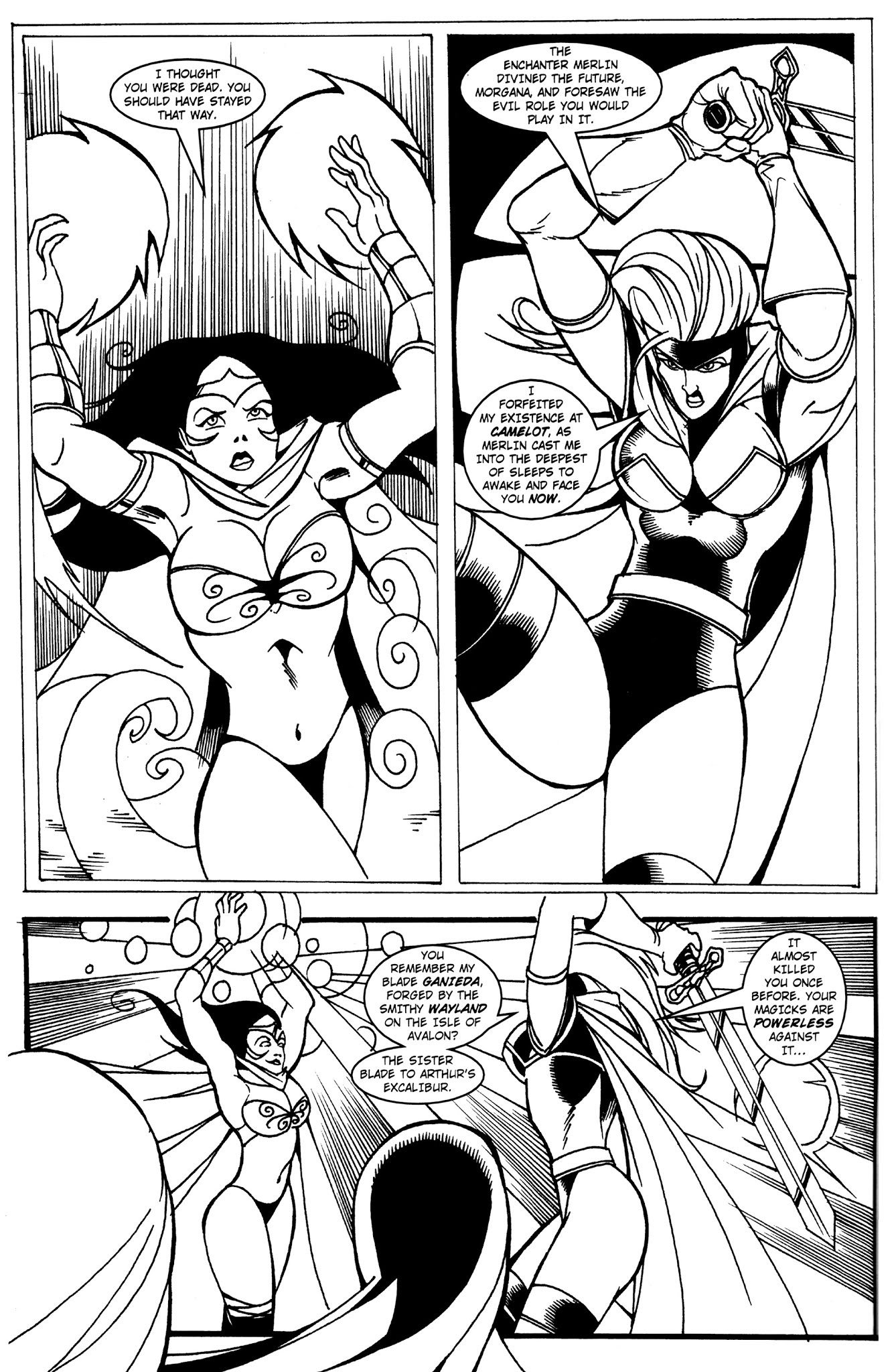 Read online Warrior Nun Brigantia comic -  Issue #3 - 8