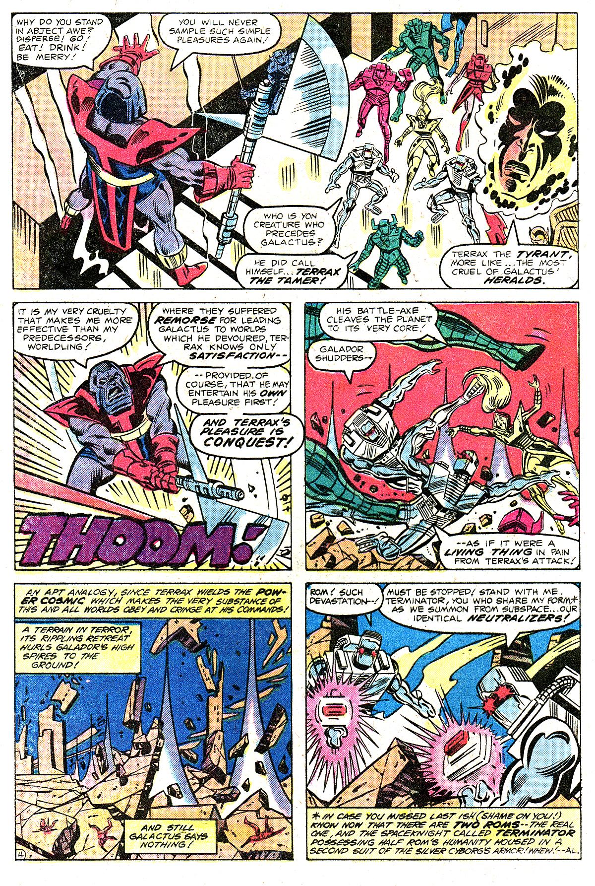 Read online ROM (1979) comic -  Issue #26 - 4