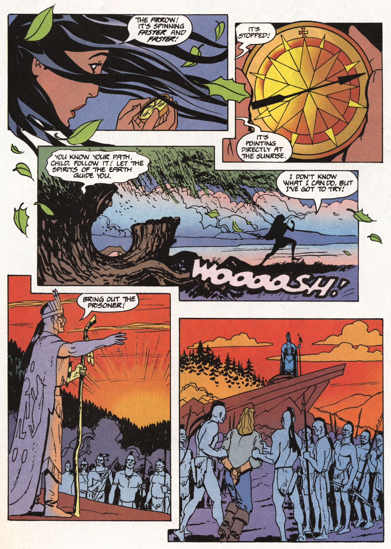 Read online Disney's Pocahontas comic -  Issue #2 - 23
