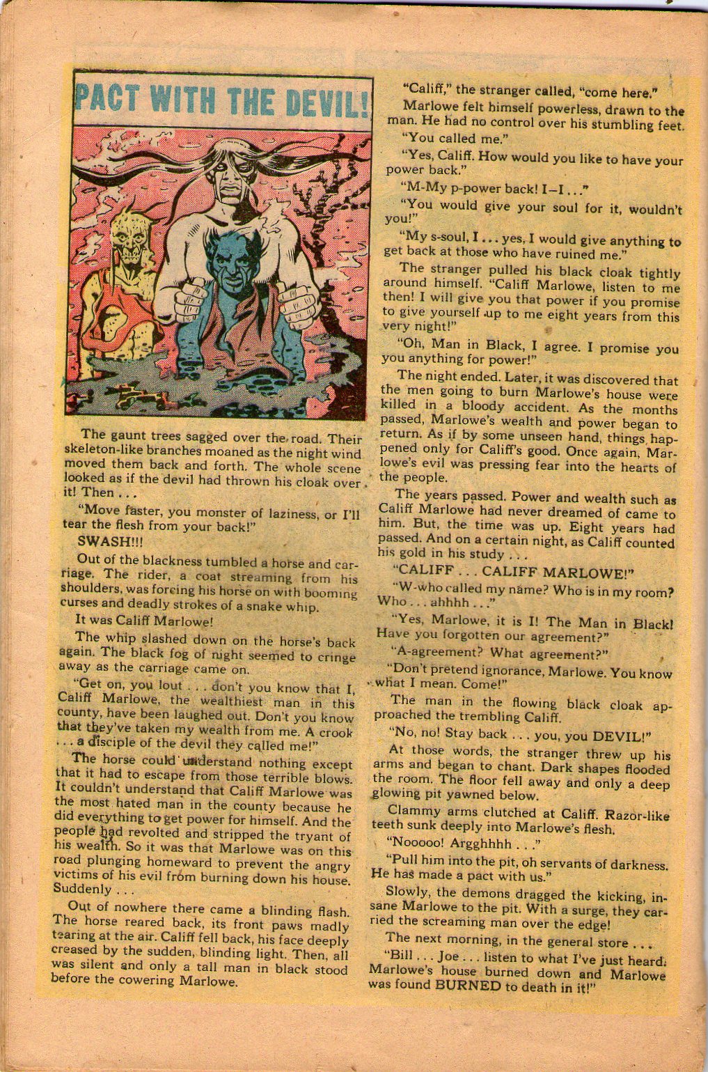 Read online Chamber of Chills (1951) comic -  Issue #4 - 32