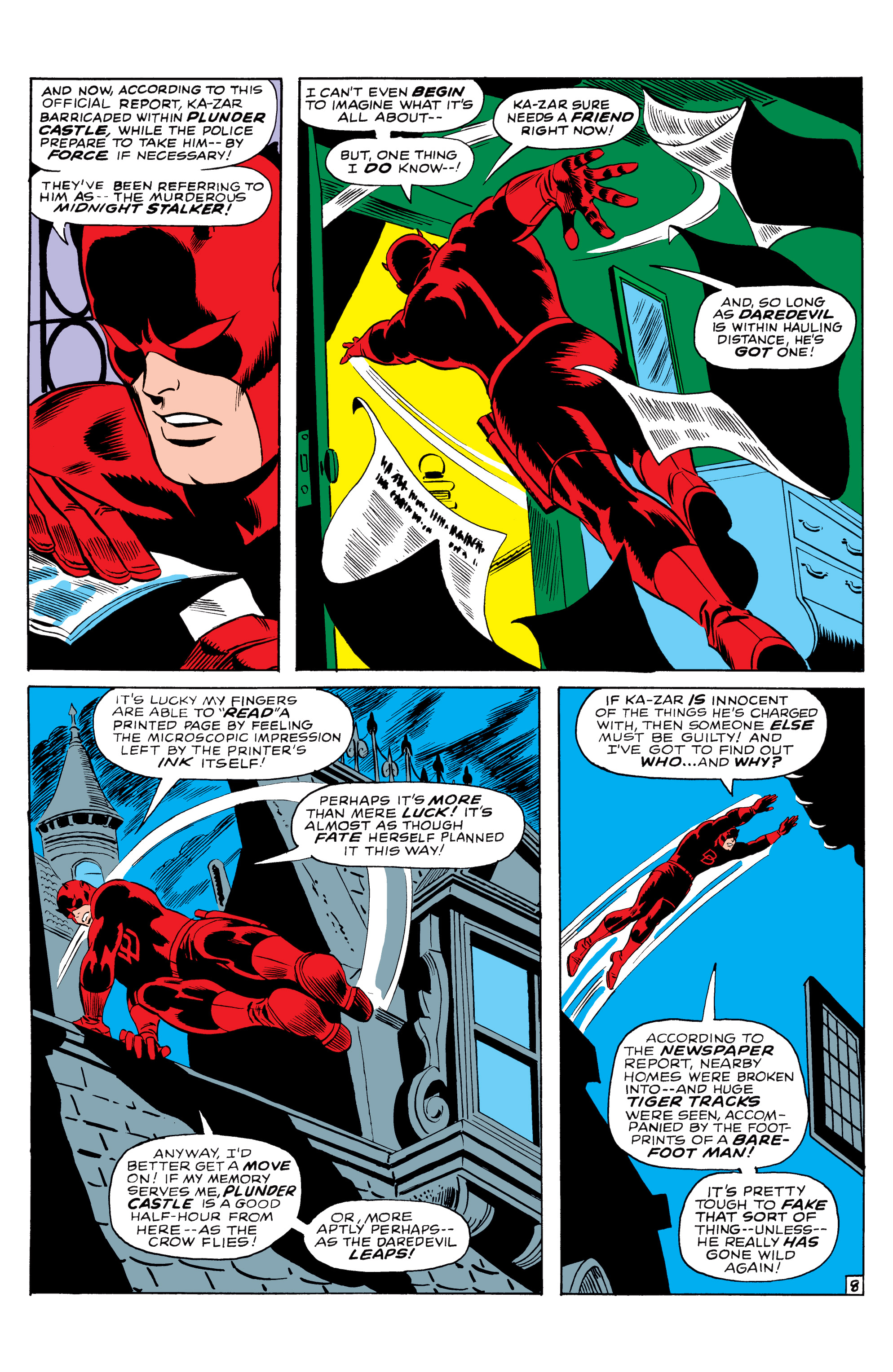 Read online Marvel Masterworks: Daredevil comic -  Issue # TPB 3 (Part 1) - 56