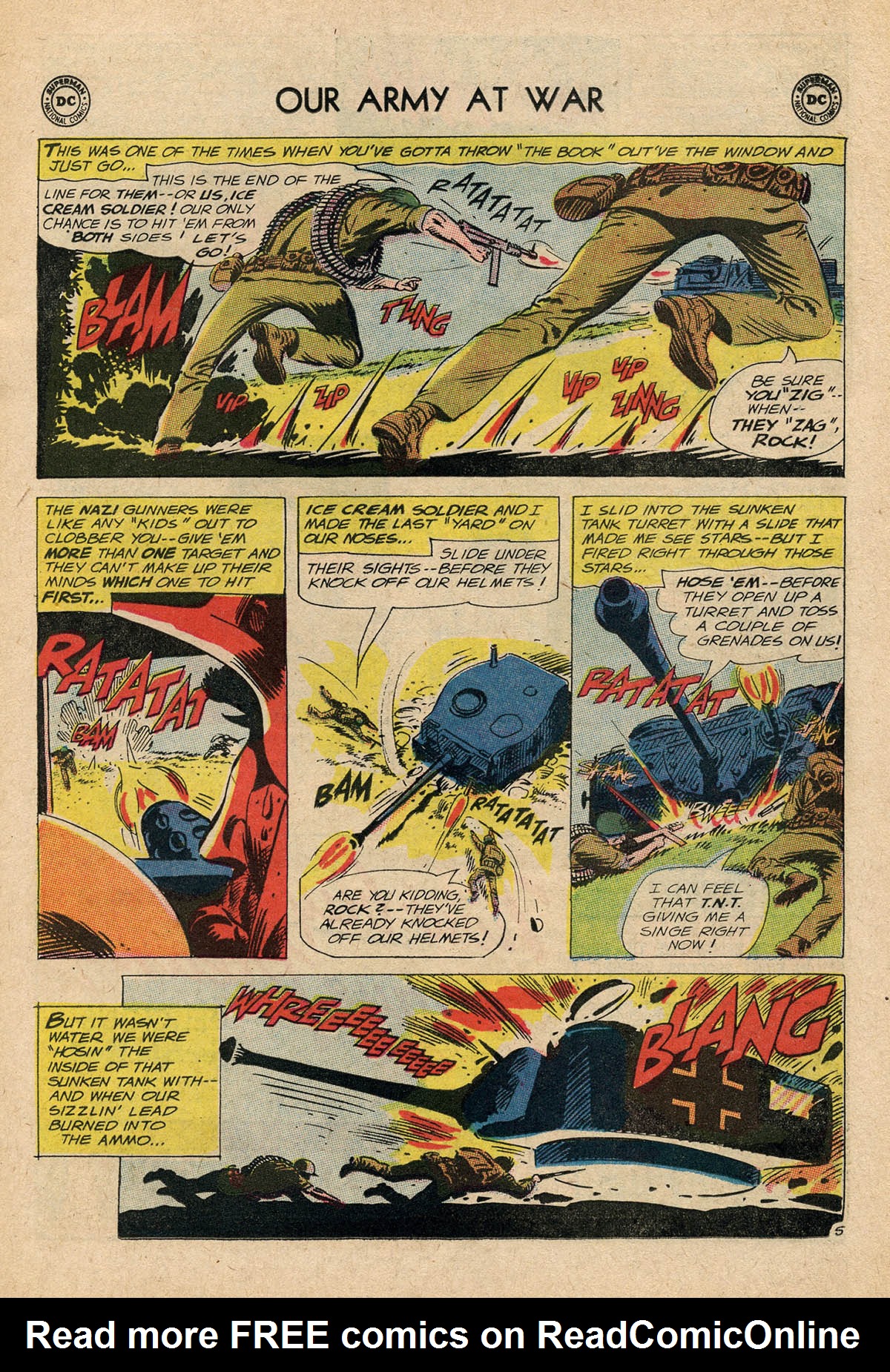 Read online Our Army at War (1952) comic -  Issue #132 - 7