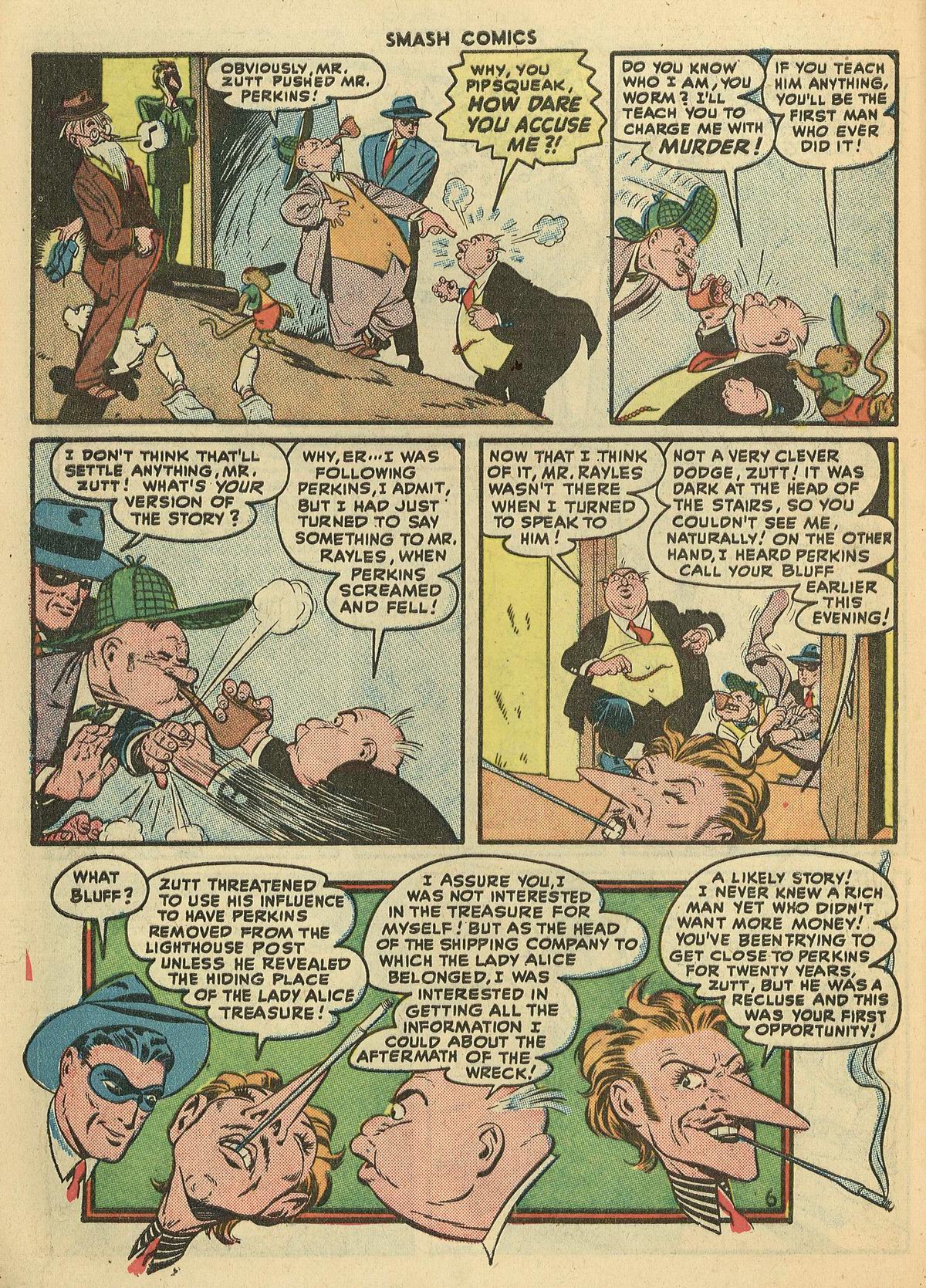 Read online Smash Comics comic -  Issue #71 - 8