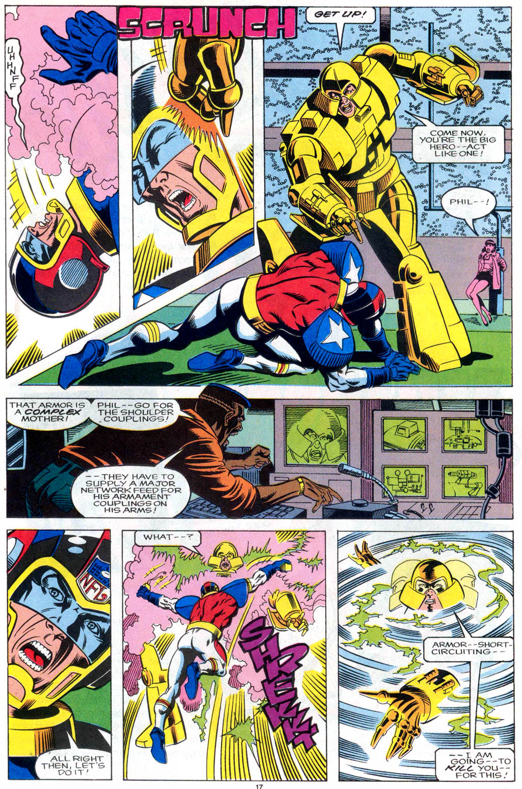 Read online NFL SuperPro comic -  Issue #4 - 15