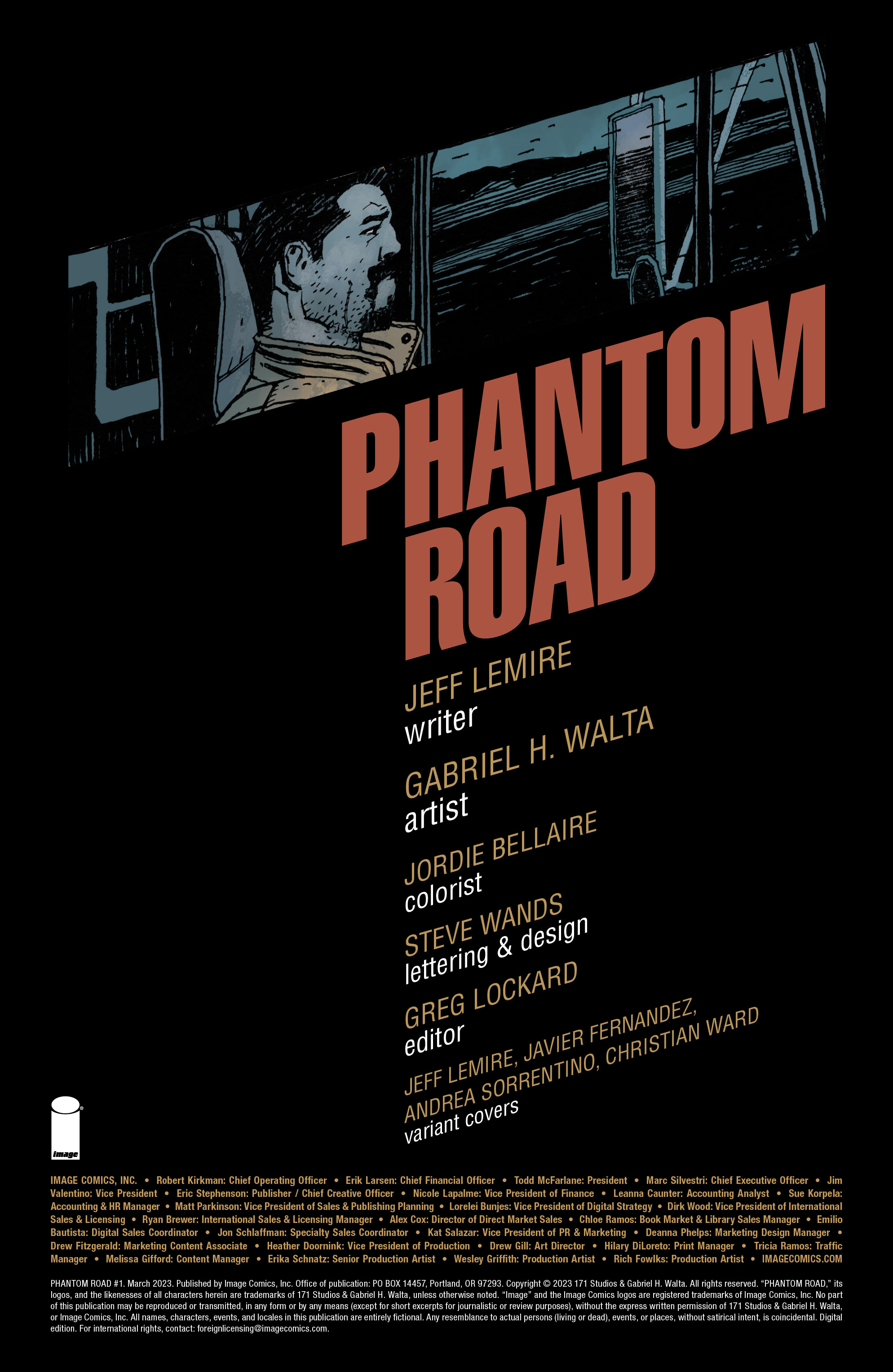 Read online Phantom Road comic -  Issue #1 - 2