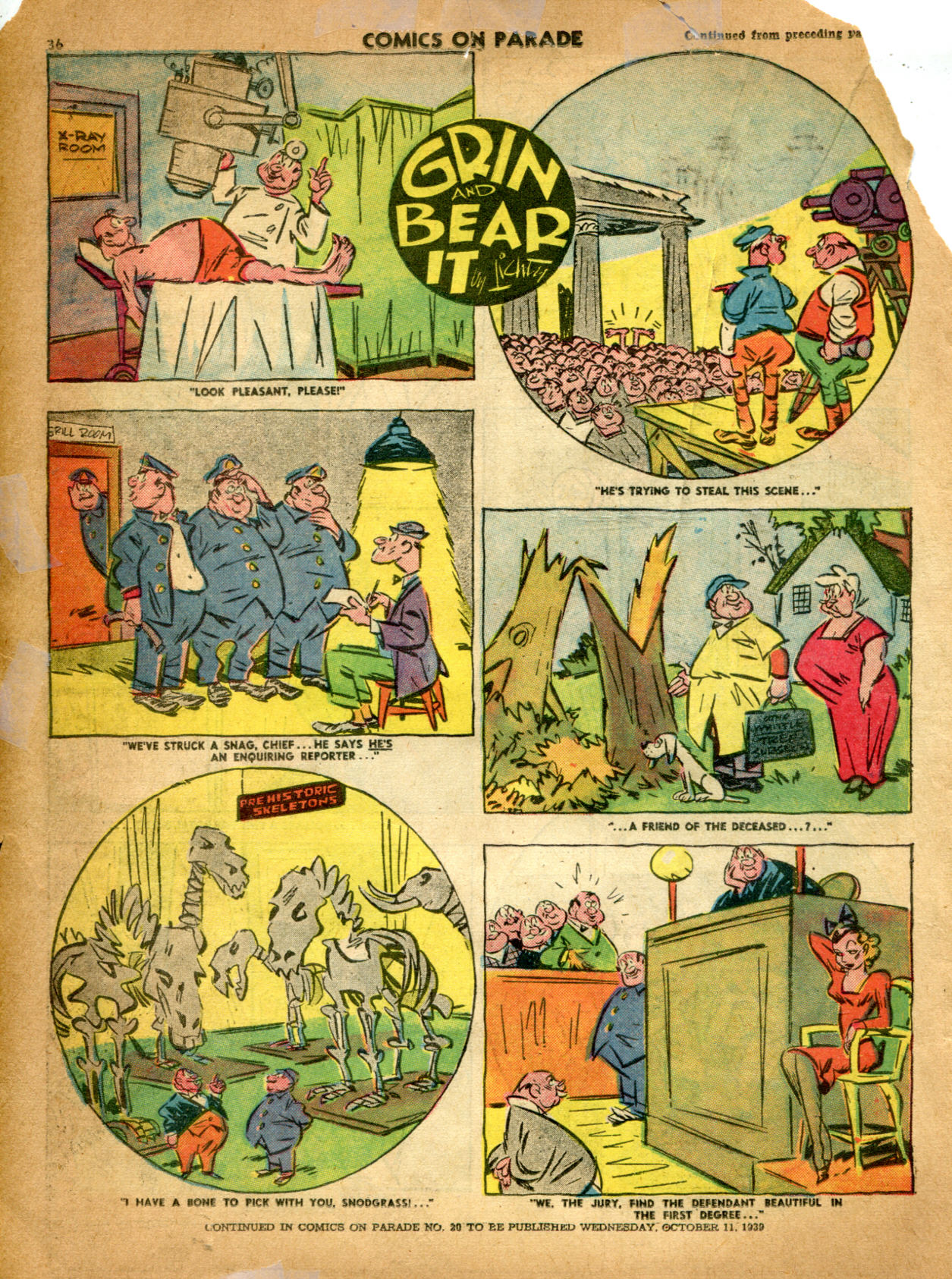Read online Comics on Parade comic -  Issue #19 - 39