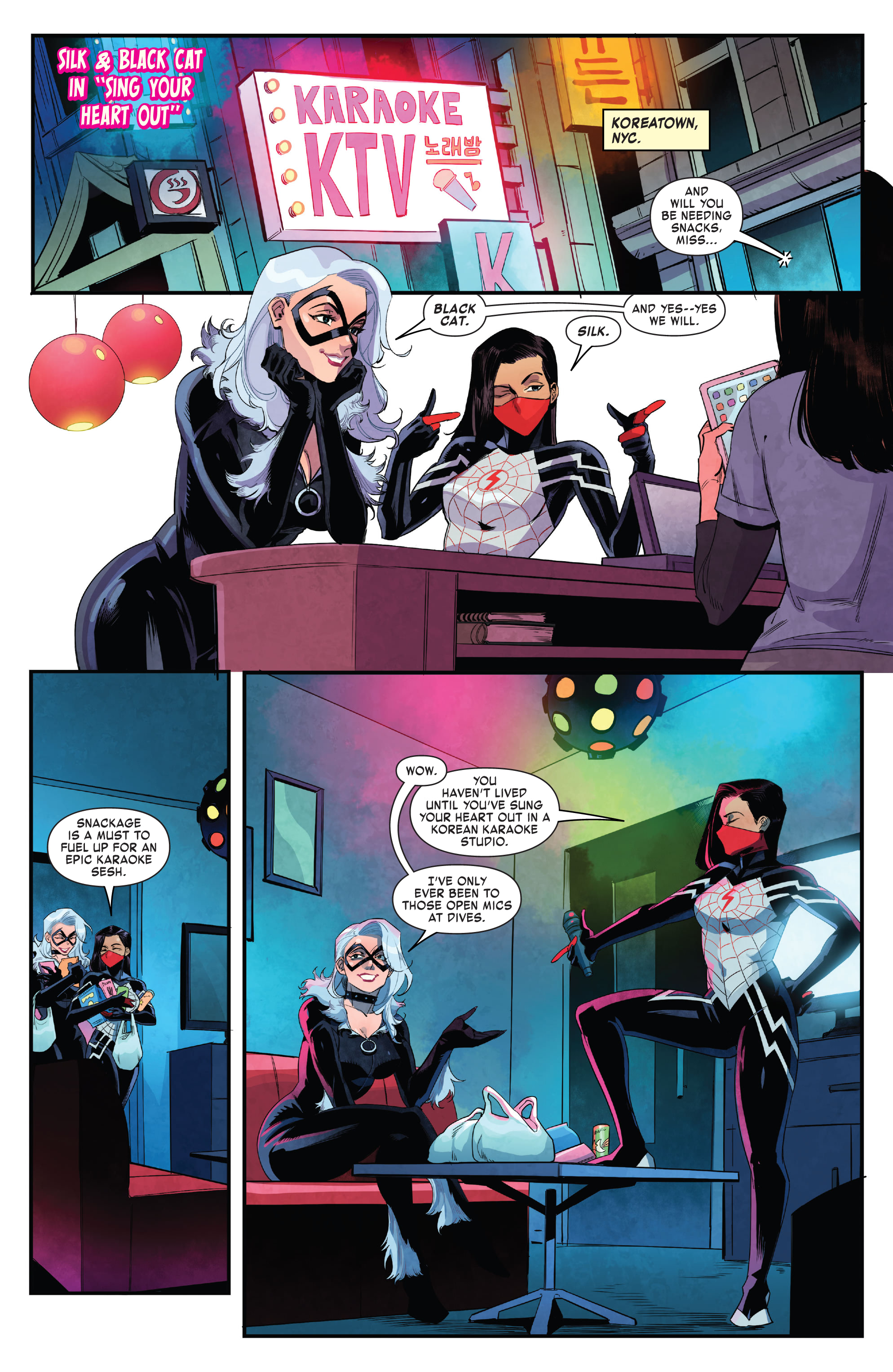 Read online Women of Marvel (2023) comic -  Issue #1 - 6