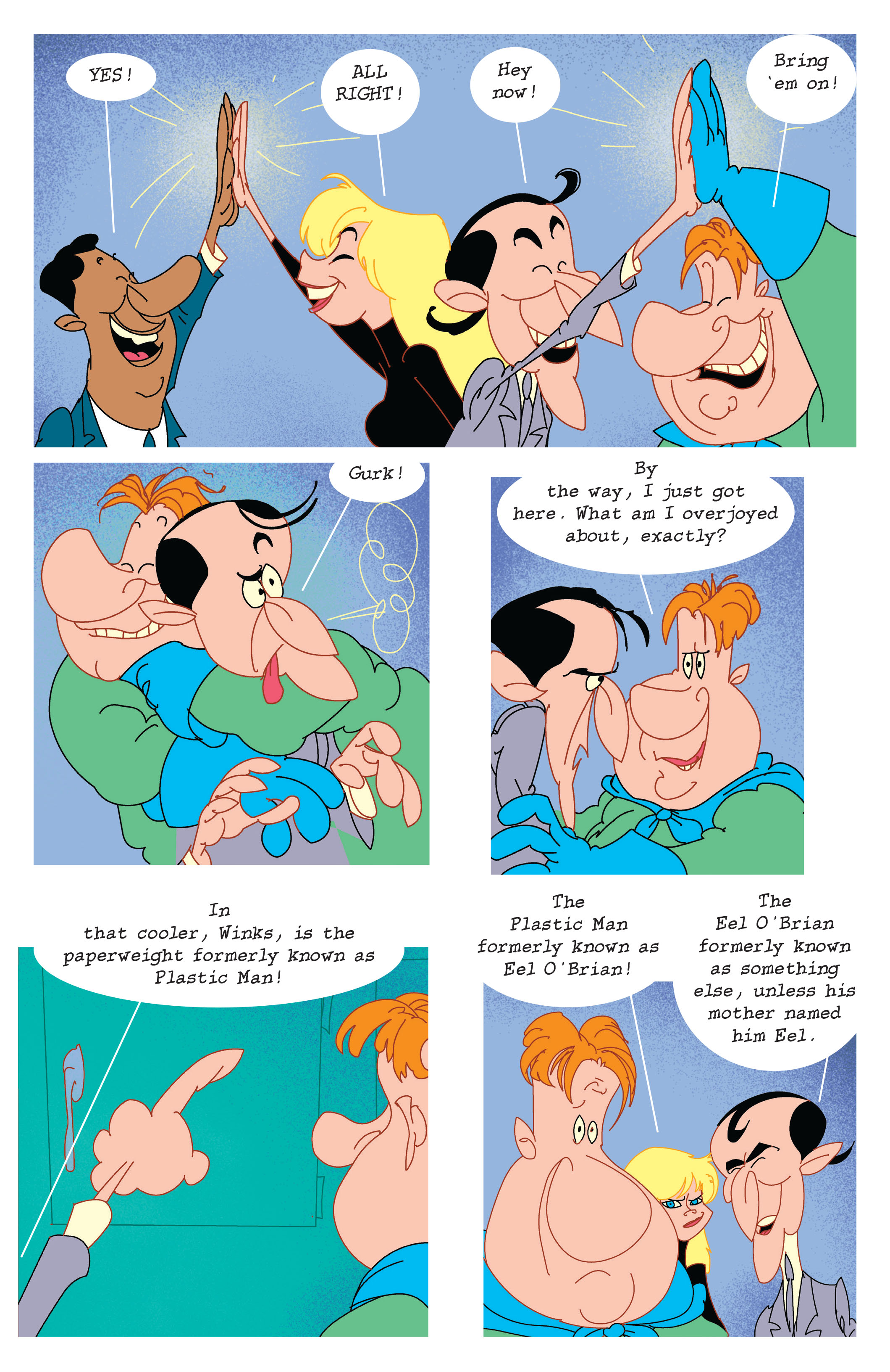 Read online Plastic Man (2004) comic -  Issue # _Rubber Banded - The Deluxe Edition (Part 1) - 64