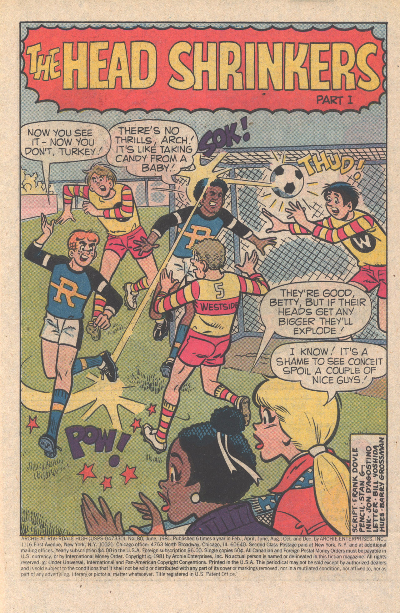 Read online Archie at Riverdale High (1972) comic -  Issue #80 - 3