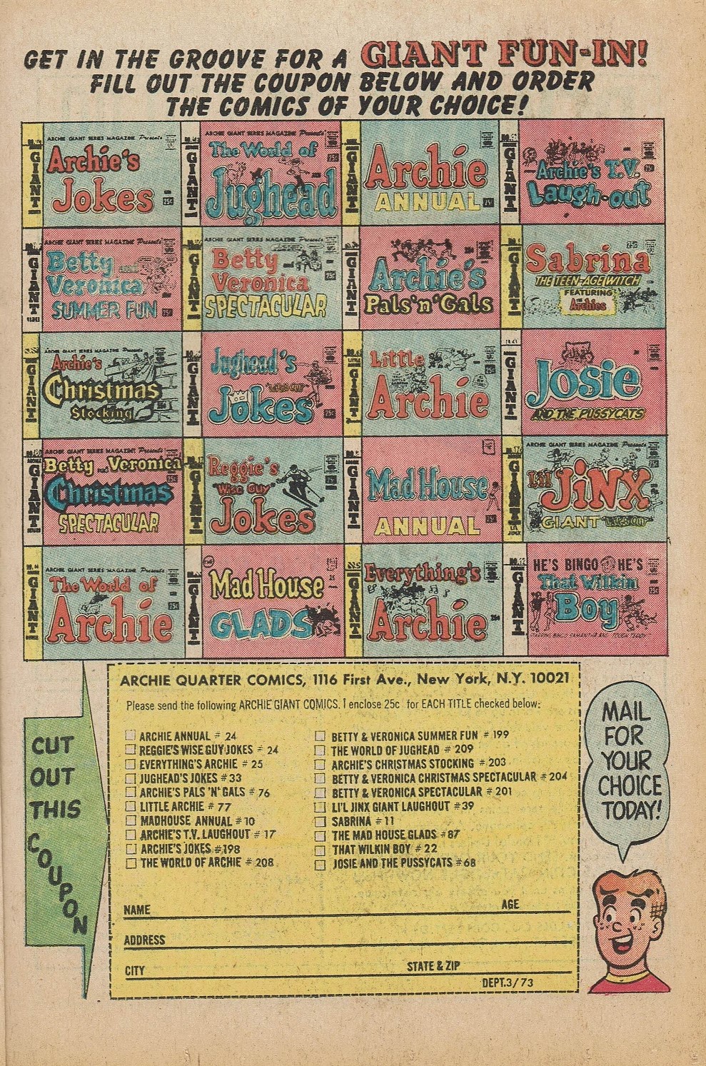 Read online Pep Comics comic -  Issue #275 - 11