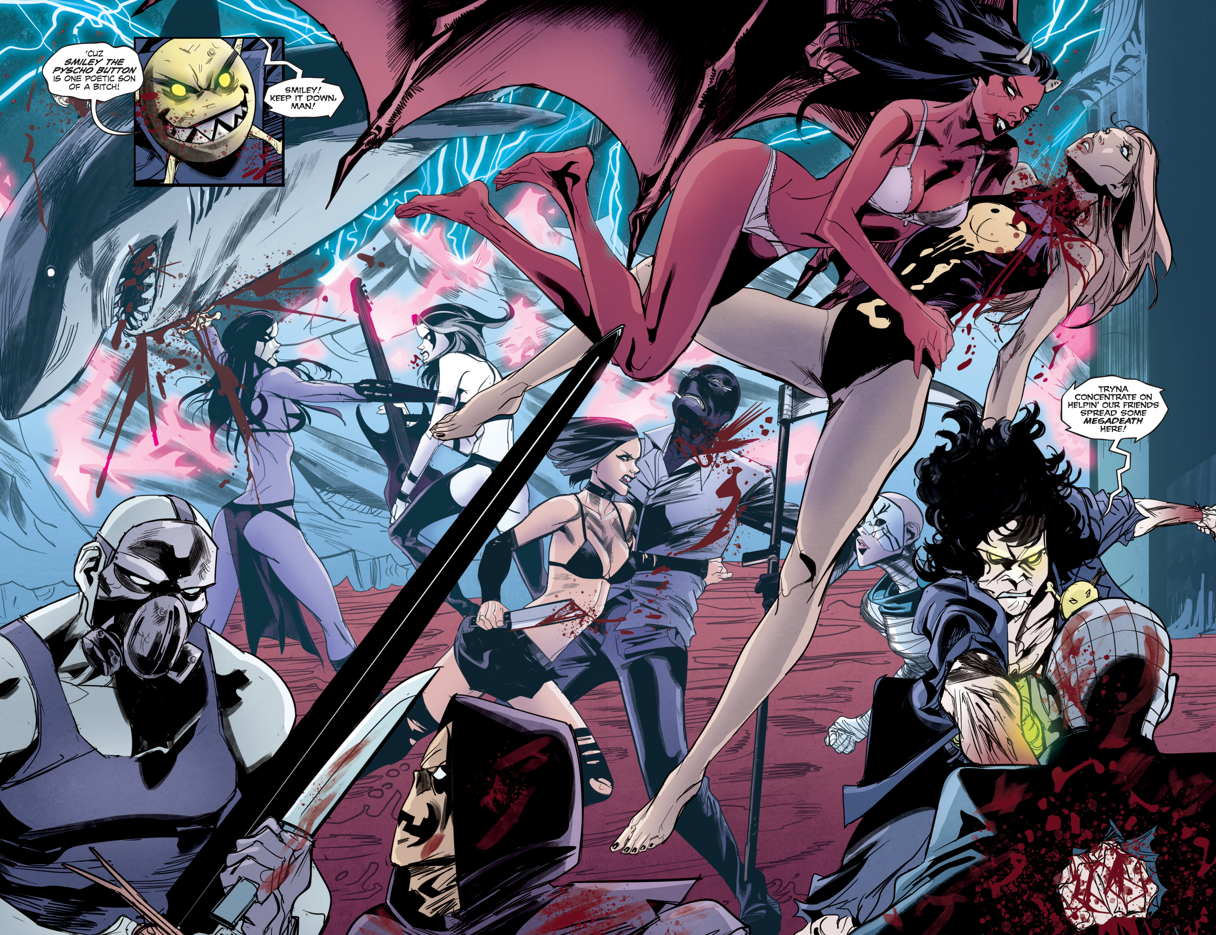 Read online Hack/Slash vs. Chaos comic -  Issue #5 - 6
