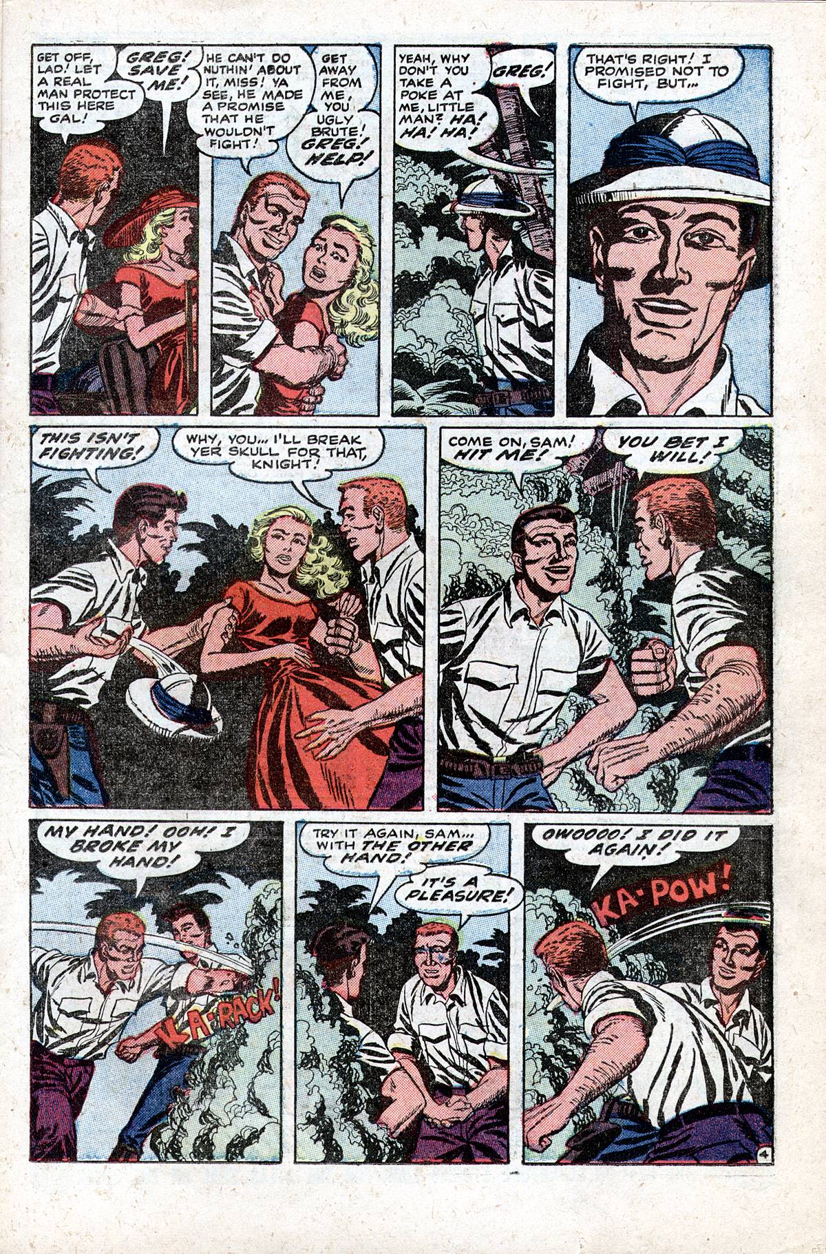 Read online Lorna, The Jungle Girl comic -  Issue #7 - 23