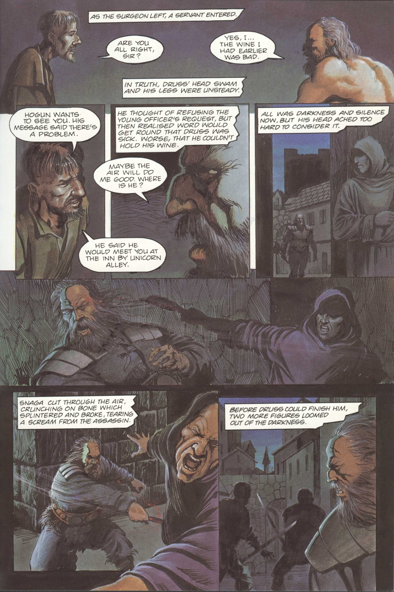 Read online David Gemmell's Legend: A Graphic Novel comic -  Issue # TPB - 46