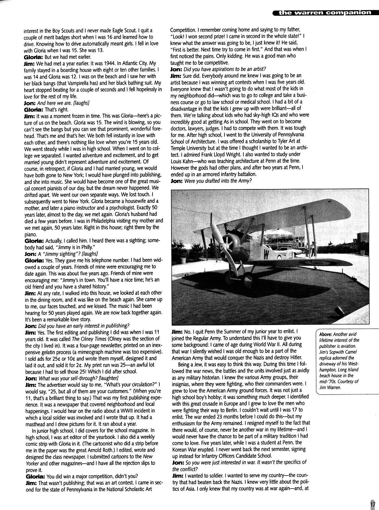 Read online Warren Companion comic -  Issue # TPB (Part 1) - 17