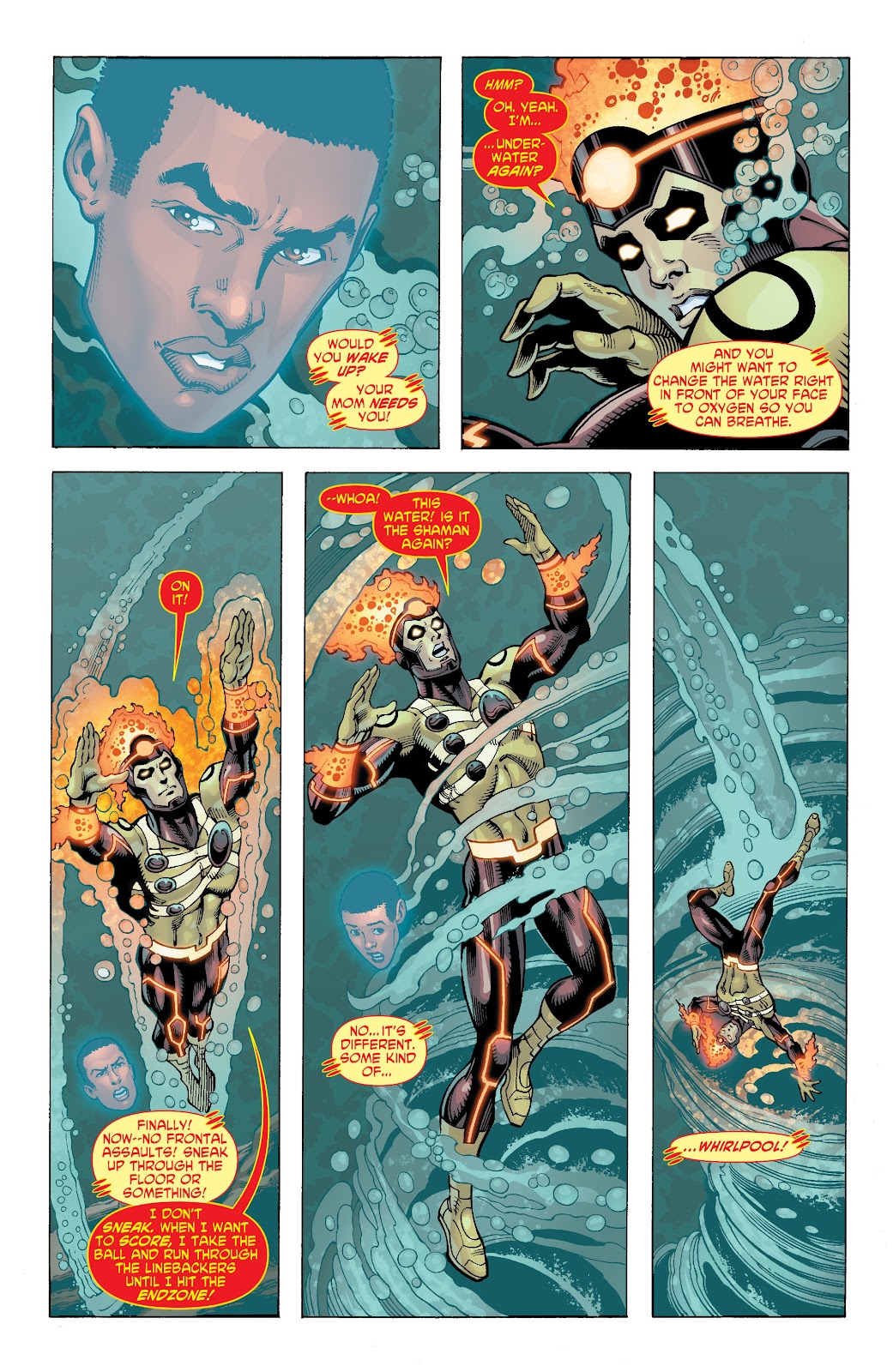 The Fury of Firestorm: The Nuclear Men issue 19 - Page 9