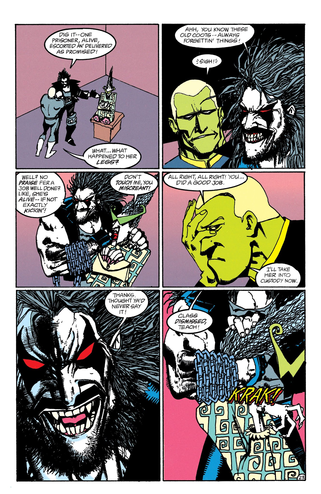 Read online Lobo by Keith Giffen & Alan Grant comic -  Issue # TPB 1 (Part 2) - 7