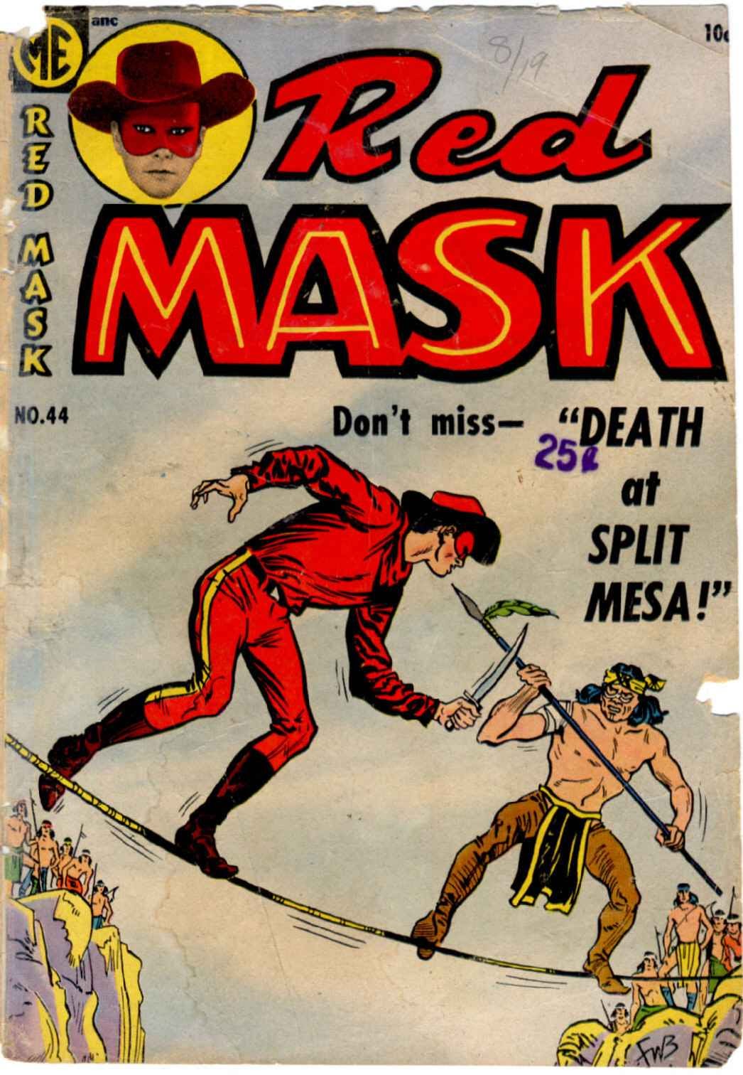 Read online Red Mask (1954) comic -  Issue #44 - 1