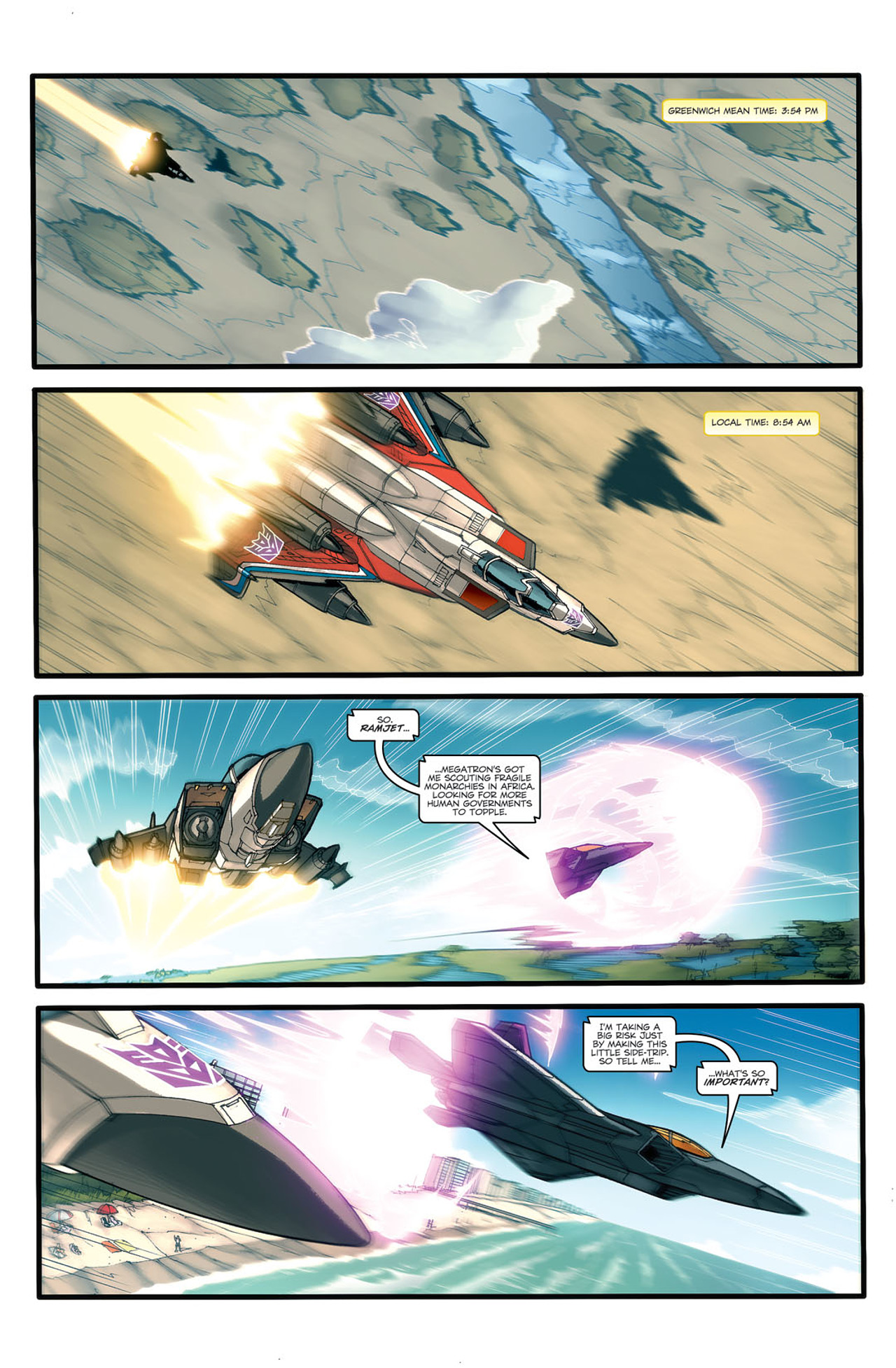 Read online Transformers Spotlight: Ramjet comic -  Issue # Full - 3