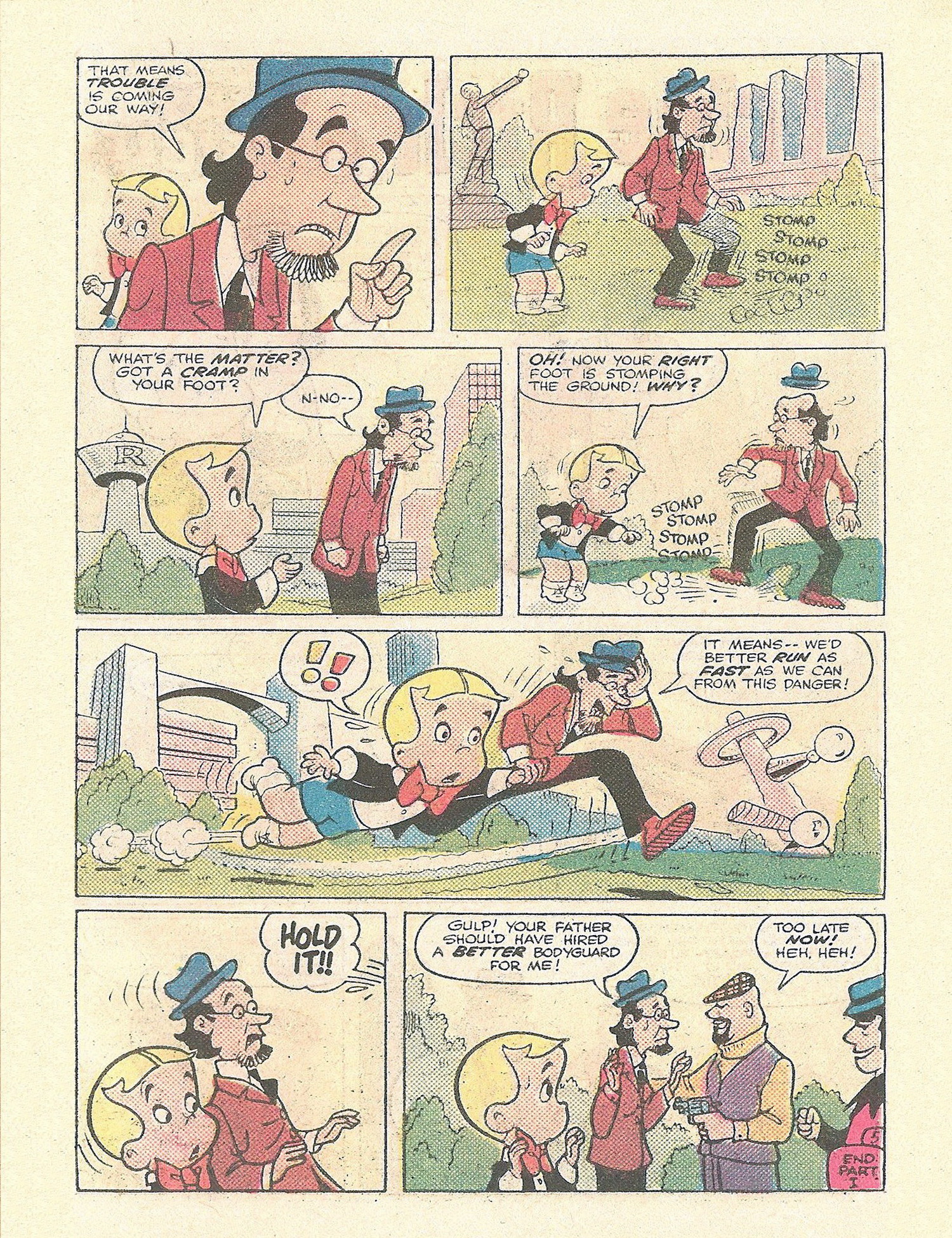 Read online Richie Rich Digest Stories comic -  Issue #13 - 47