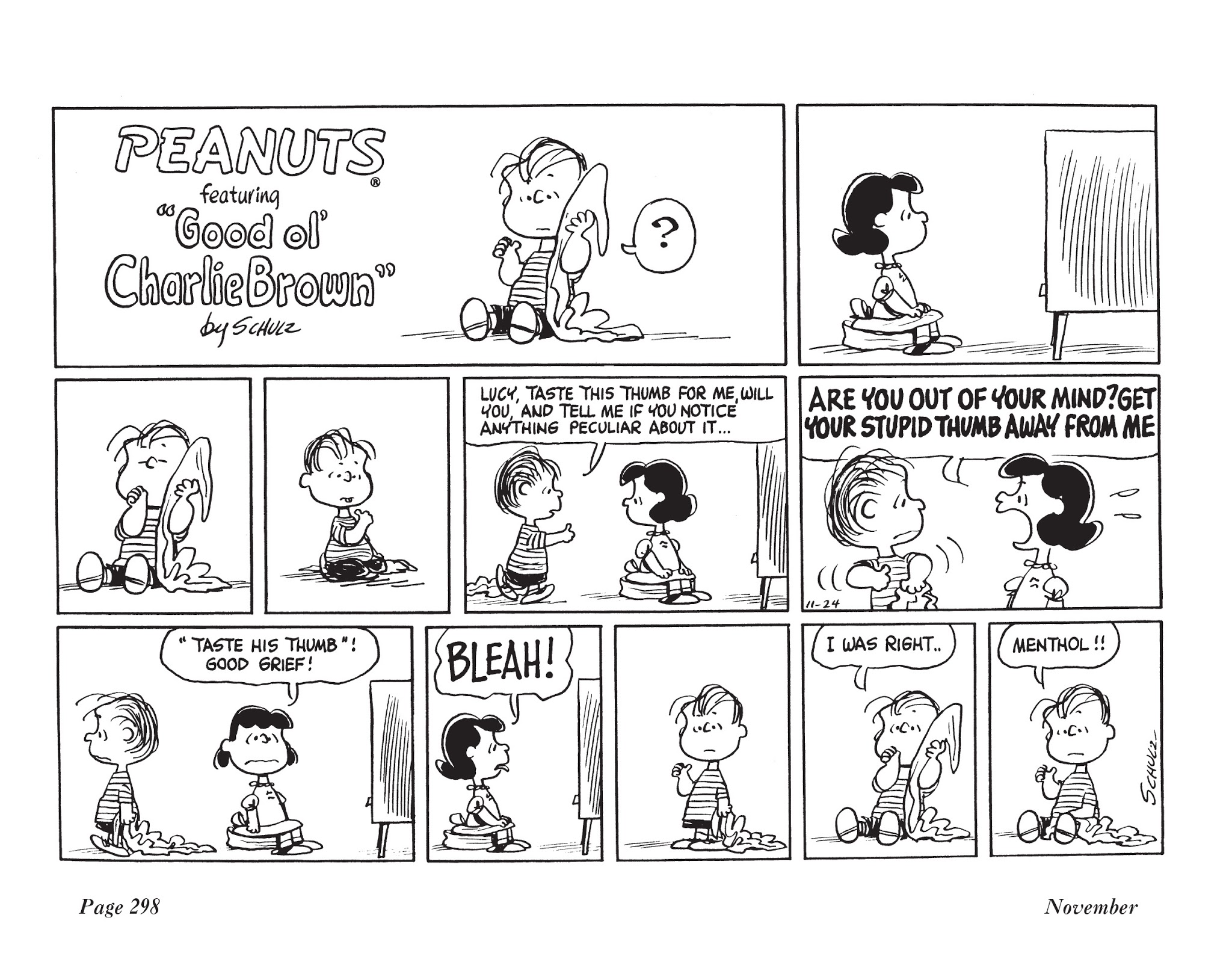 Read online The Complete Peanuts comic -  Issue # TPB 9 - 309