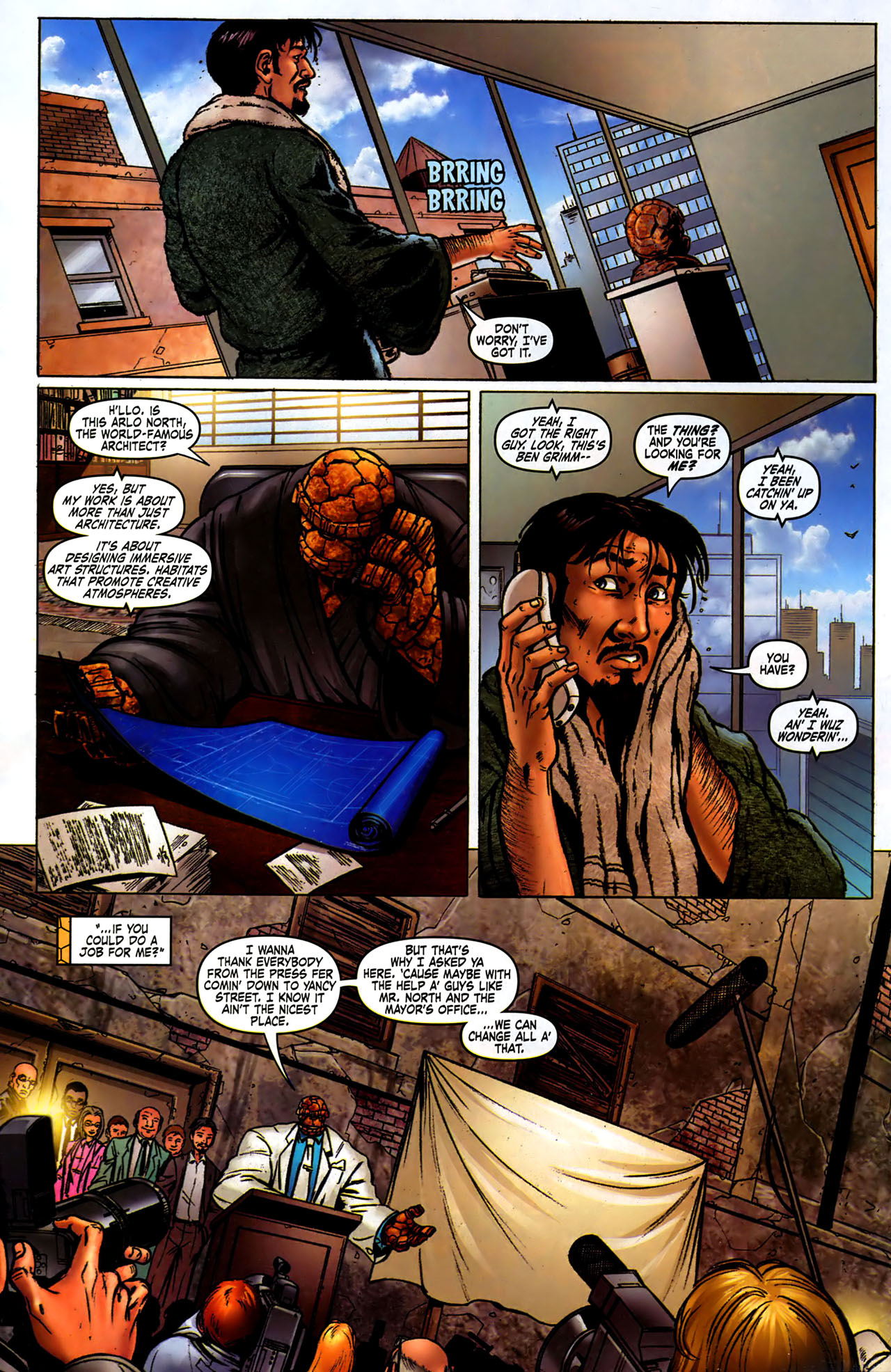 Read online The Thing (2006) comic -  Issue #5 - 15