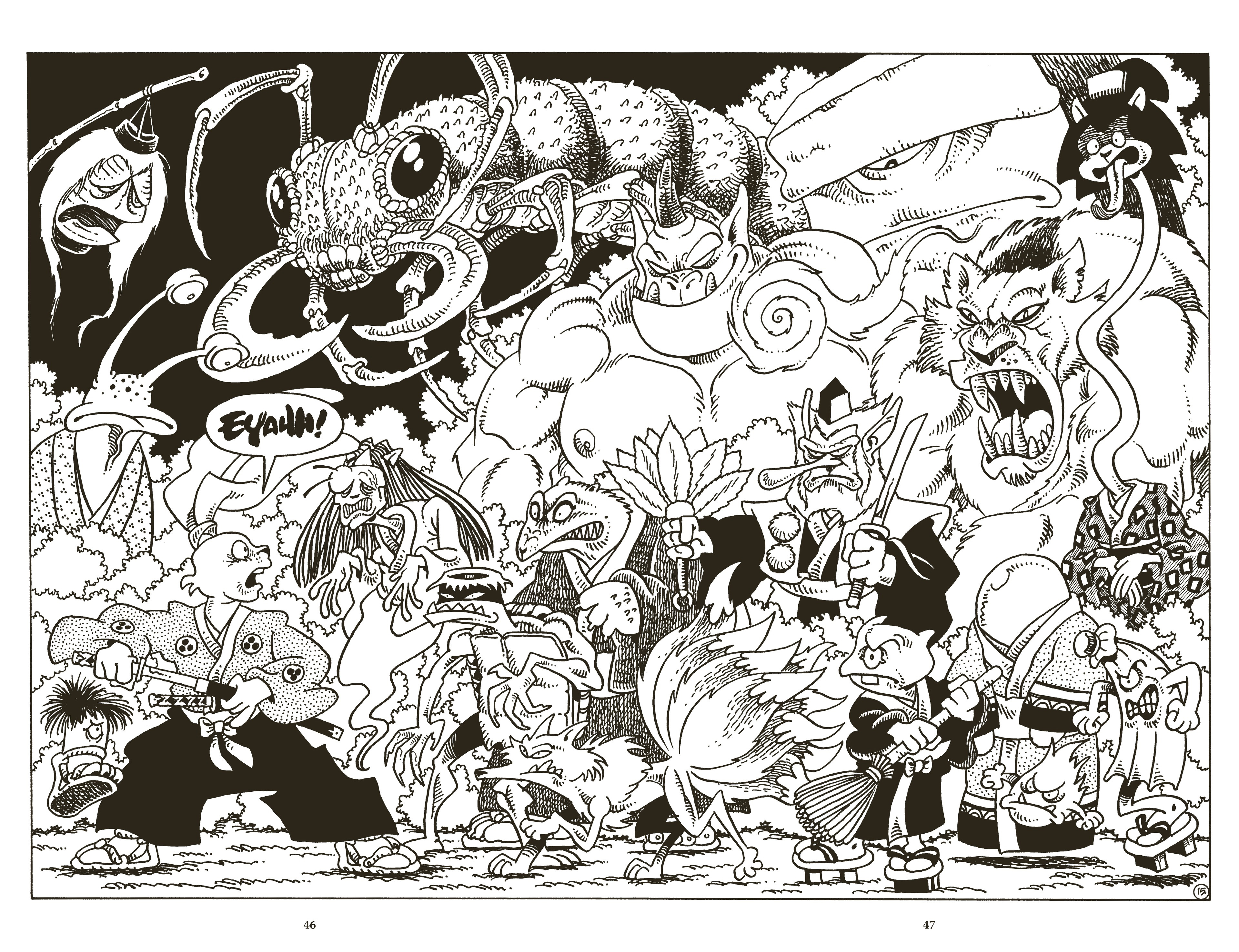 Read online The Usagi Yojimbo Saga (2021) comic -  Issue # TPB 3 (Part 1) - 45