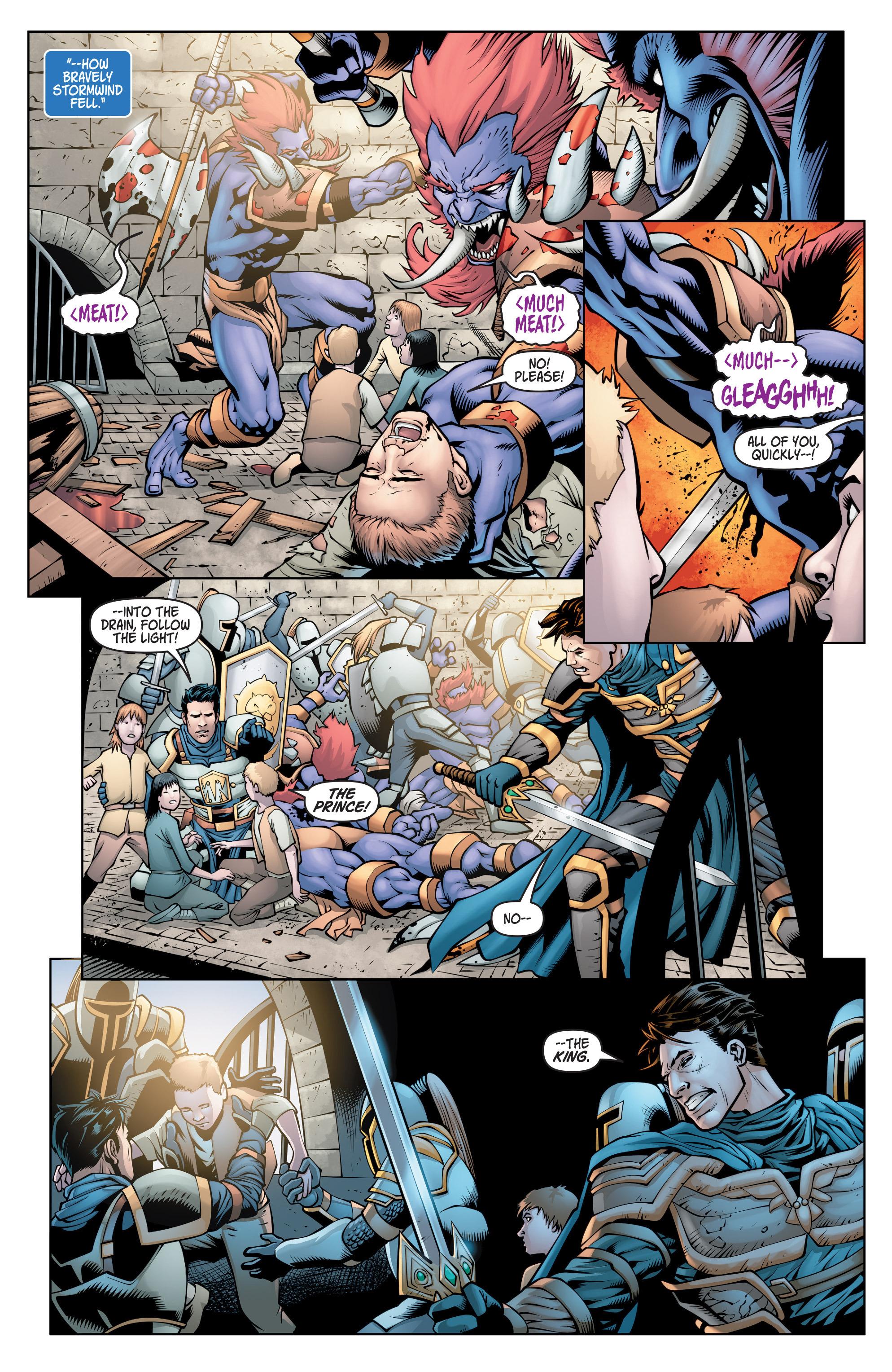 Read online Warcraft: Bonds of Brotherhood comic -  Issue # Full - 91