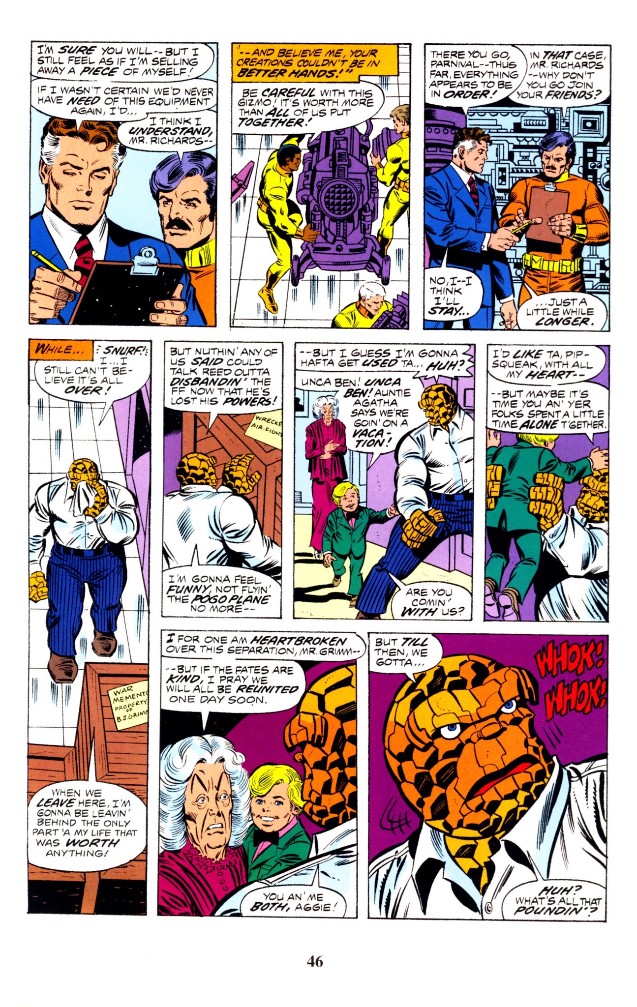 Read online Fantastic Four Visionaries: George Perez comic -  Issue # TPB 2 (Part 1) - 46