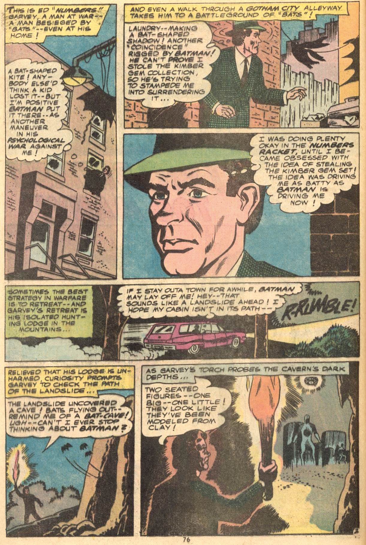 Read online Batman (1940) comic -  Issue #259 - 76
