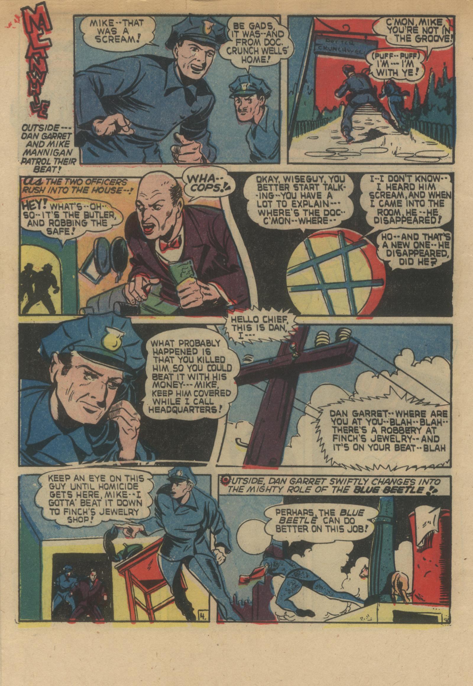Read online The Blue Beetle comic -  Issue #16 - 6