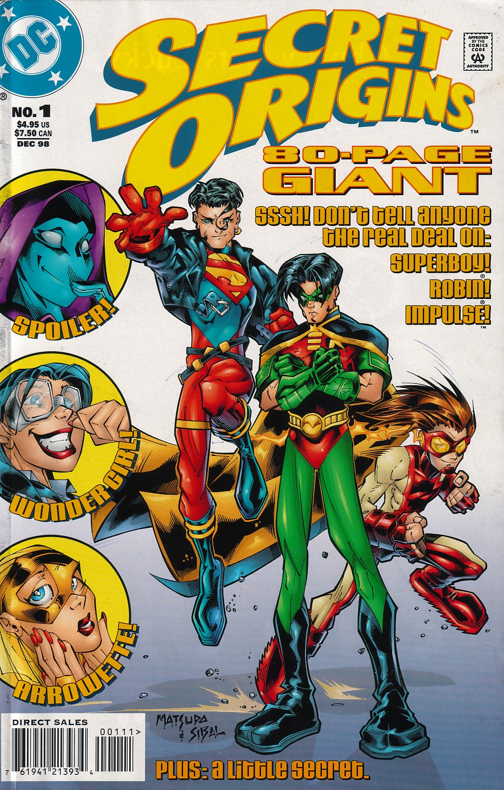 Read online Secret Origins 80-Page Giant comic -  Issue # Full - 1