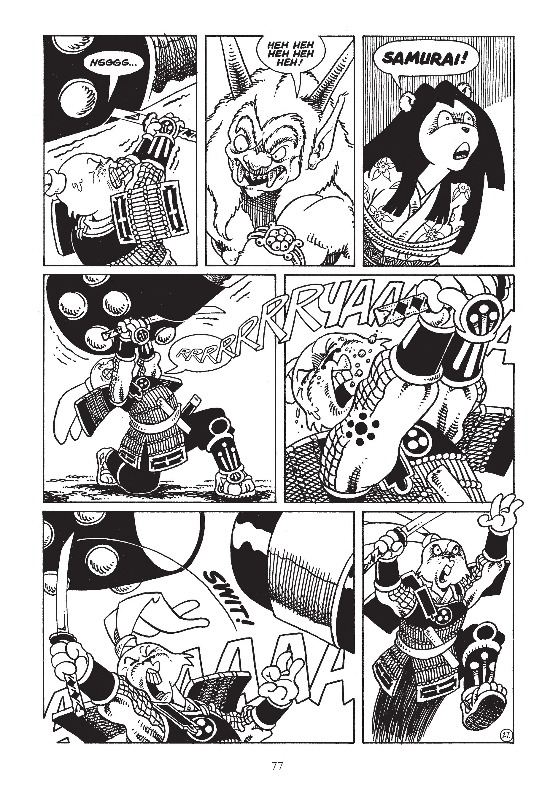 Read online Usagi Yojimbo (1987) comic -  Issue # _TPB 6 - 77