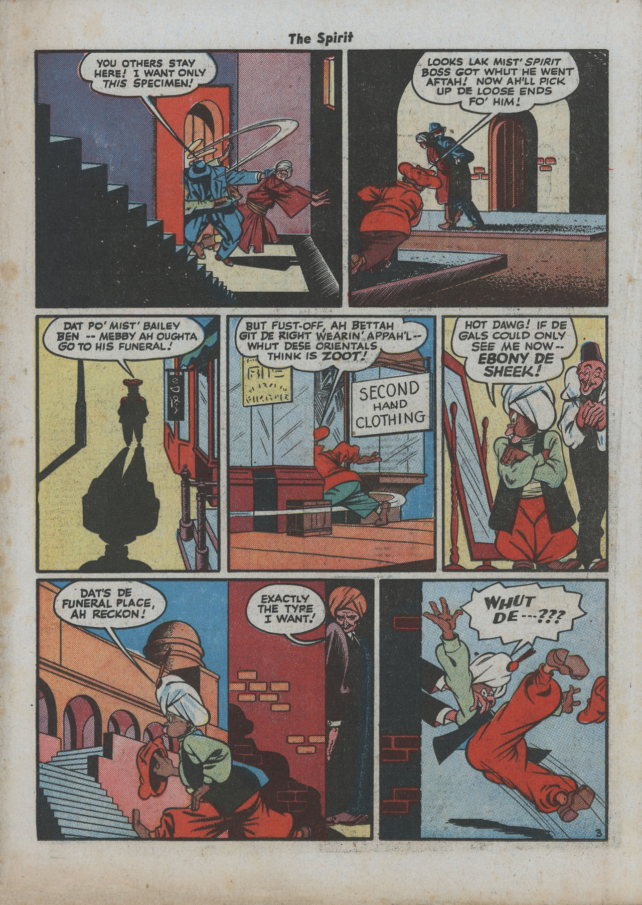 Read online The Spirit (1944) comic -  Issue #11 - 28