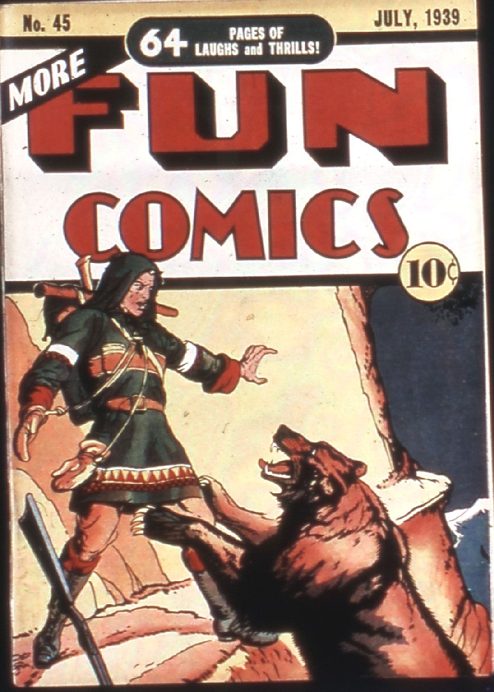 Read online More Fun Comics comic -  Issue #45 - 1