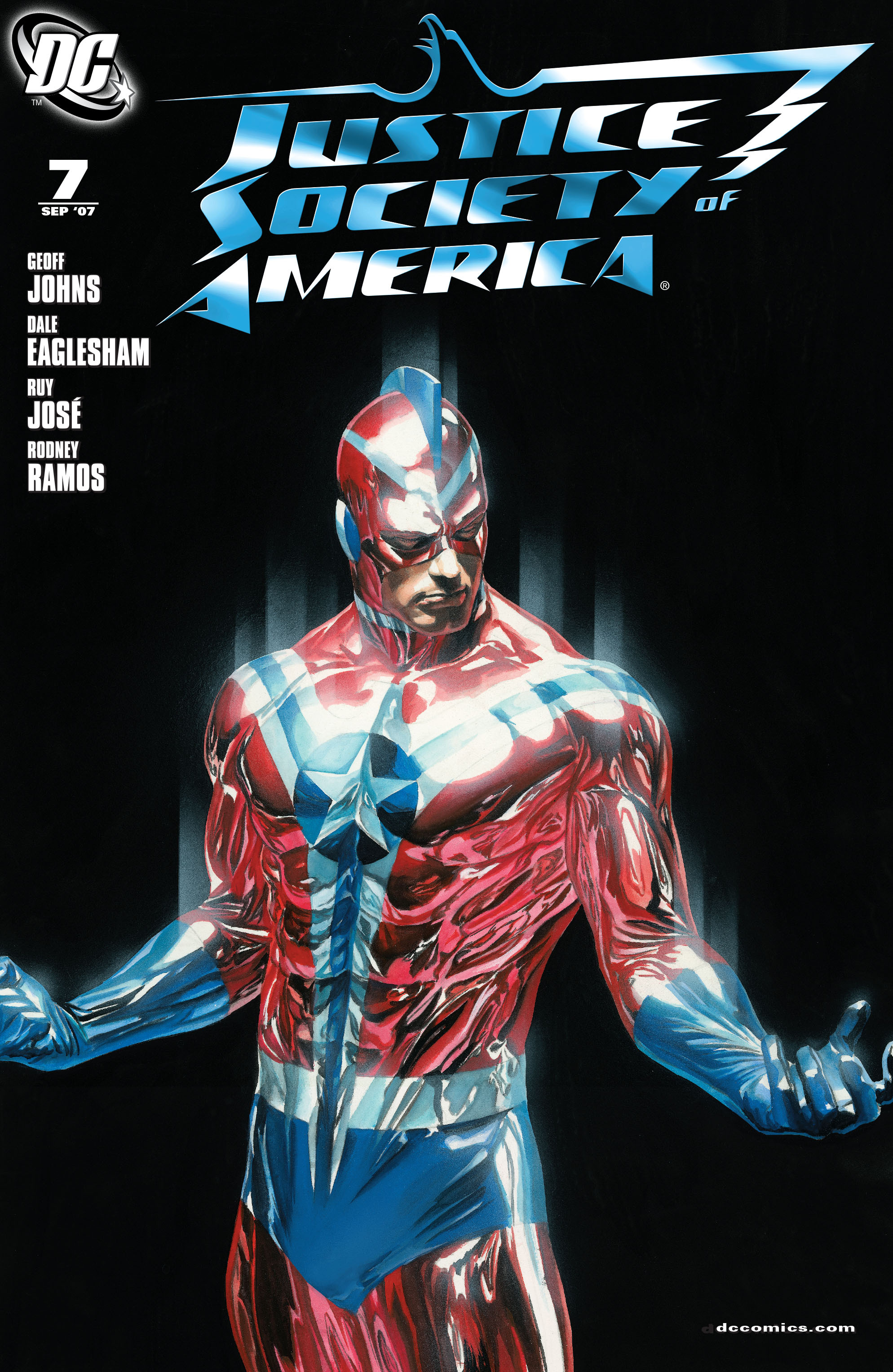 Read online Justice Society of America (2007) comic -  Issue #7 - 1