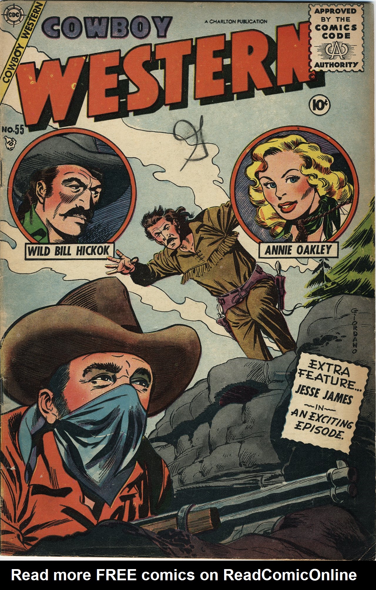 Read online Cowboy Western comic -  Issue #55 - 1